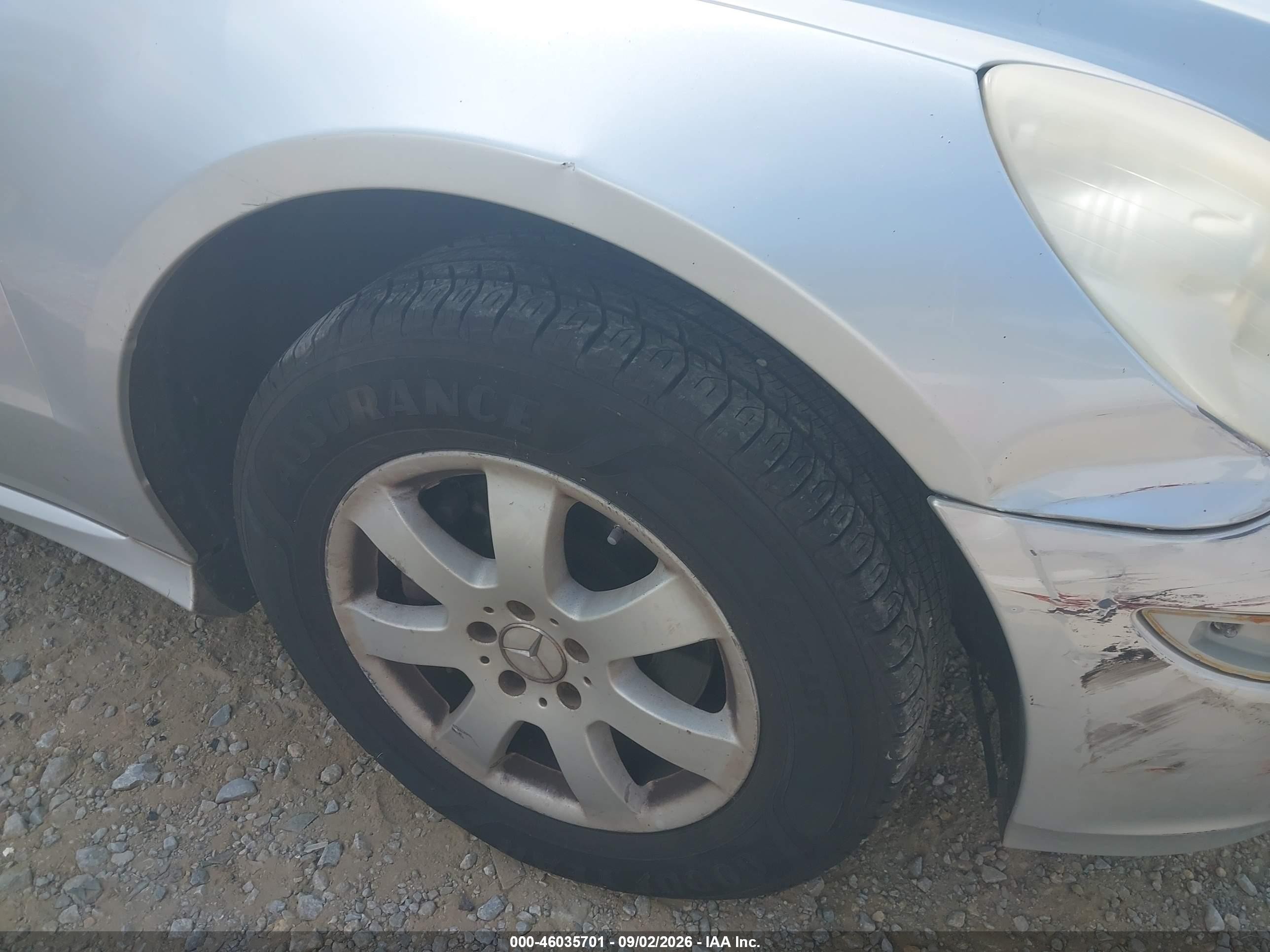 2007 Mercedes-benz R 350 4matic Silver vin: 4JGCB65E17A052168