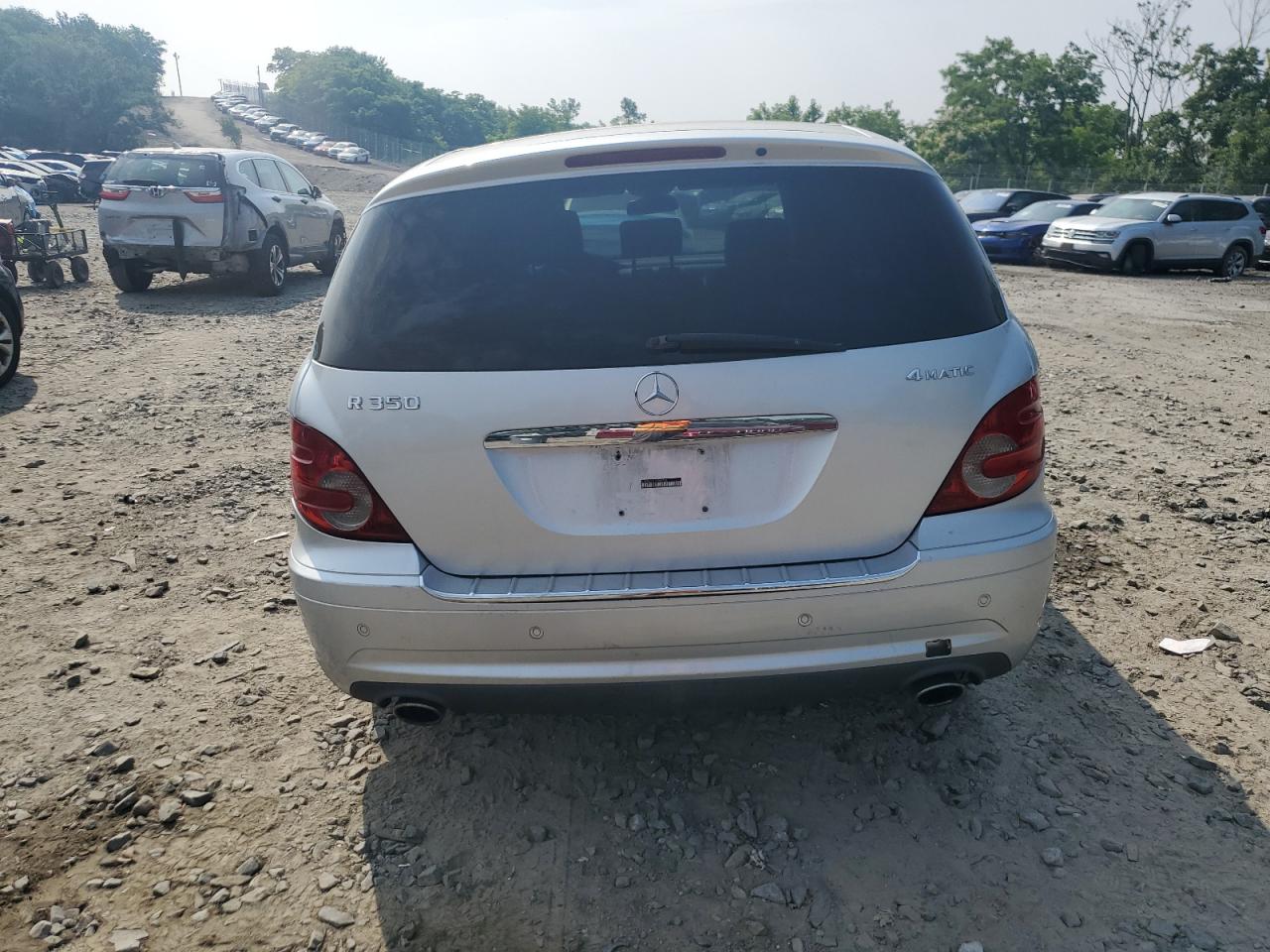 2008 Mercedes-benz R 350 Silver vin: 4JGCB65E18A065472