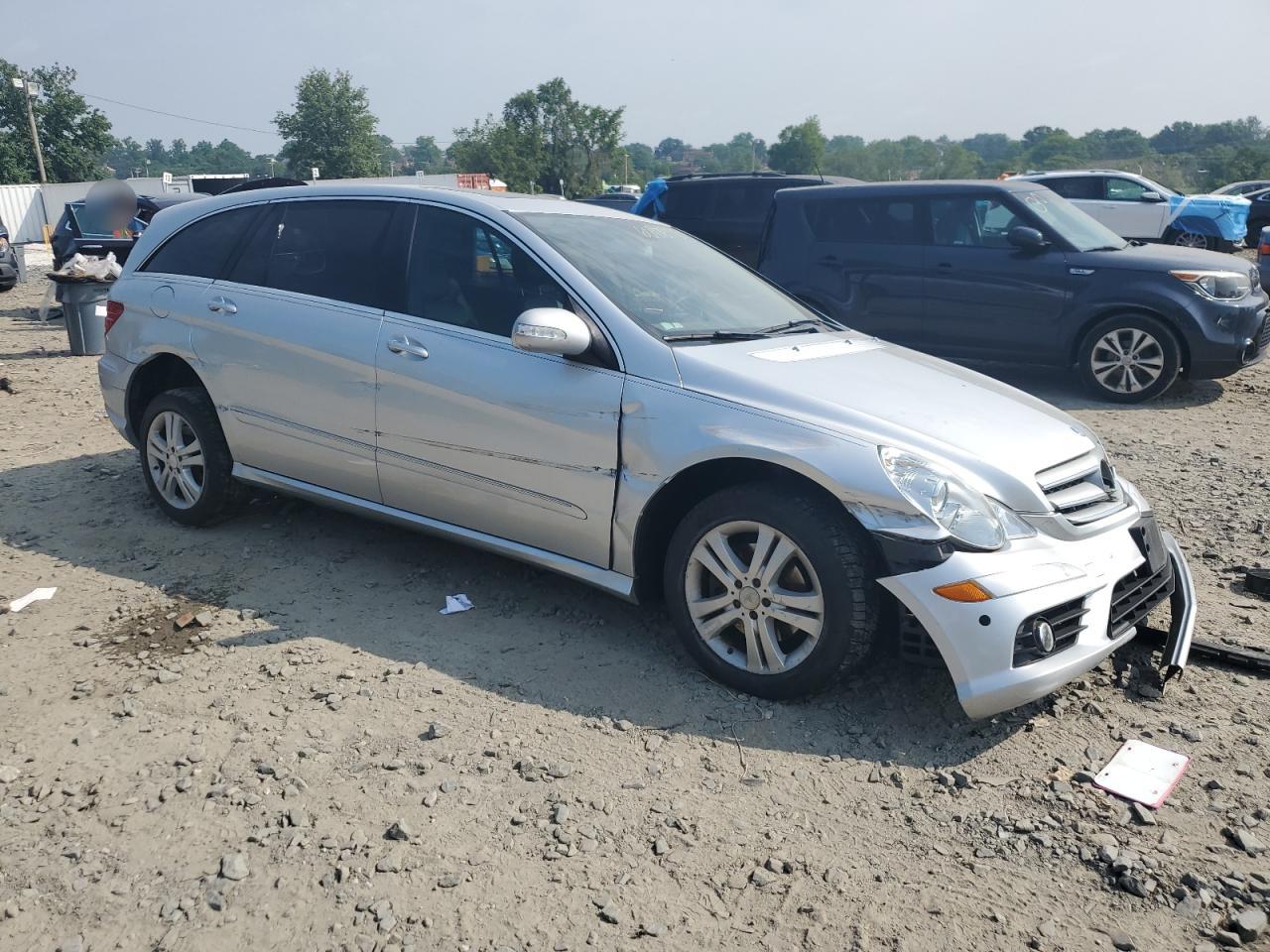 2008 Mercedes-benz R 350 Silver vin: 4JGCB65E18A065472