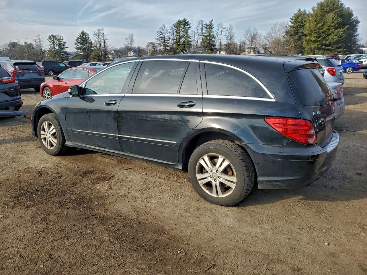 2008 Mercedes-benz R 350 Black vin: 4JGCB65E18A075256