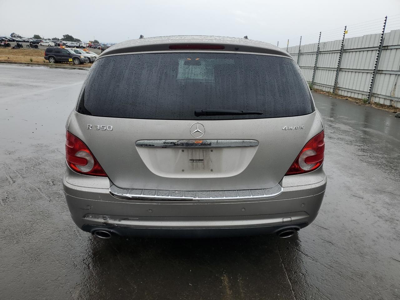 2008 Mercedes-benz R 350 Silver vin: 4JGCB65E18A084989
