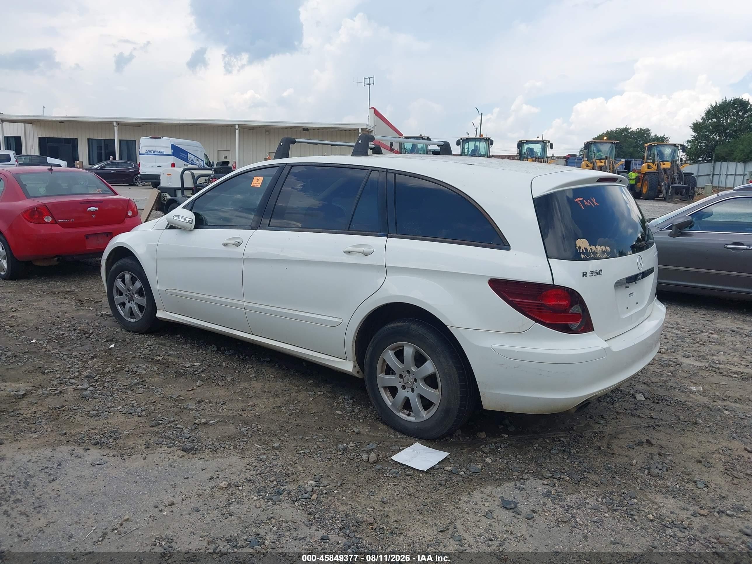 2006 Mercedes-benz R 350 4matic White vin: 4JGCB65E26A028606