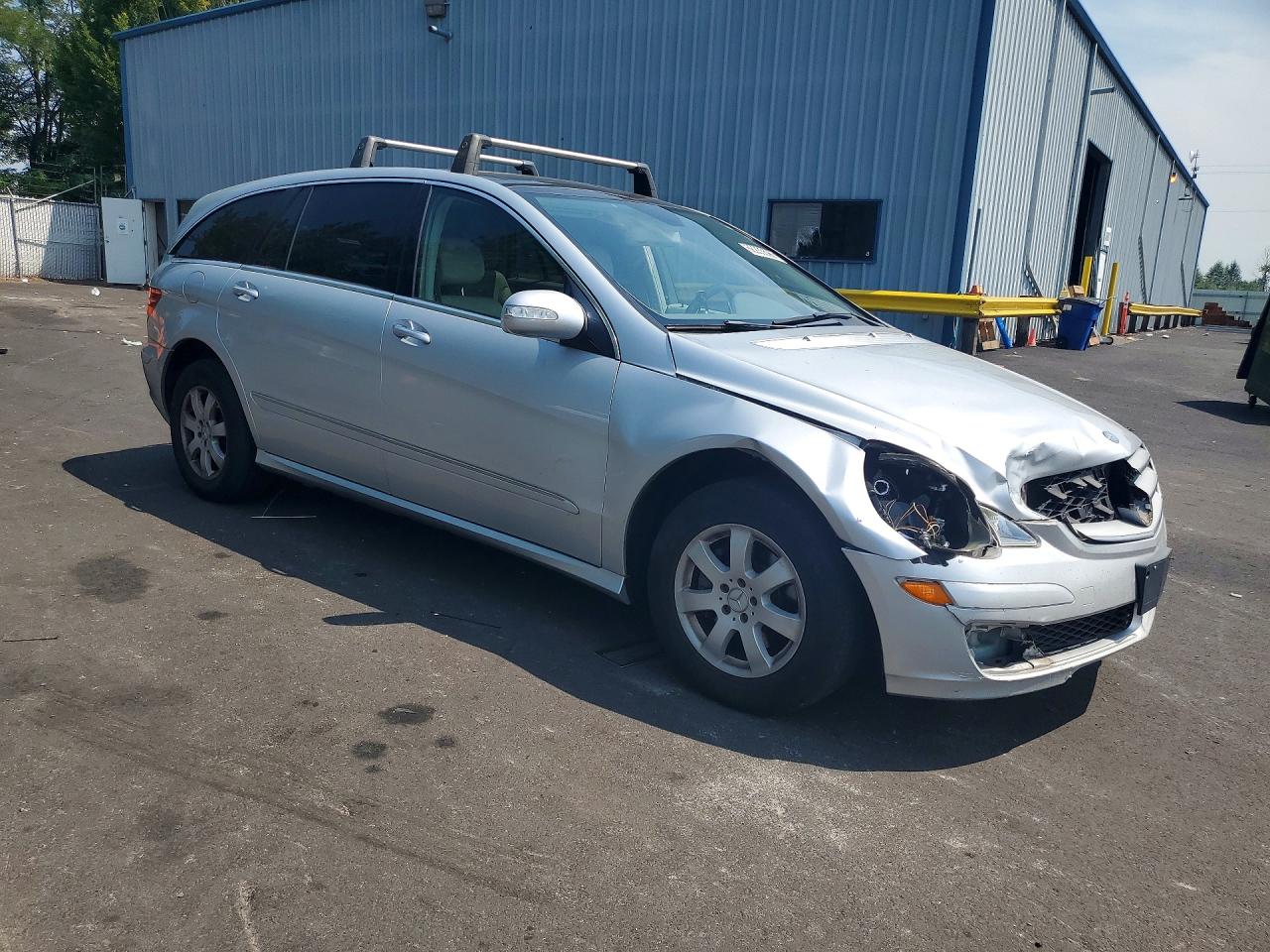 2007 Mercedes-benz R 350 Silver vin: 4JGCB65E27A036898