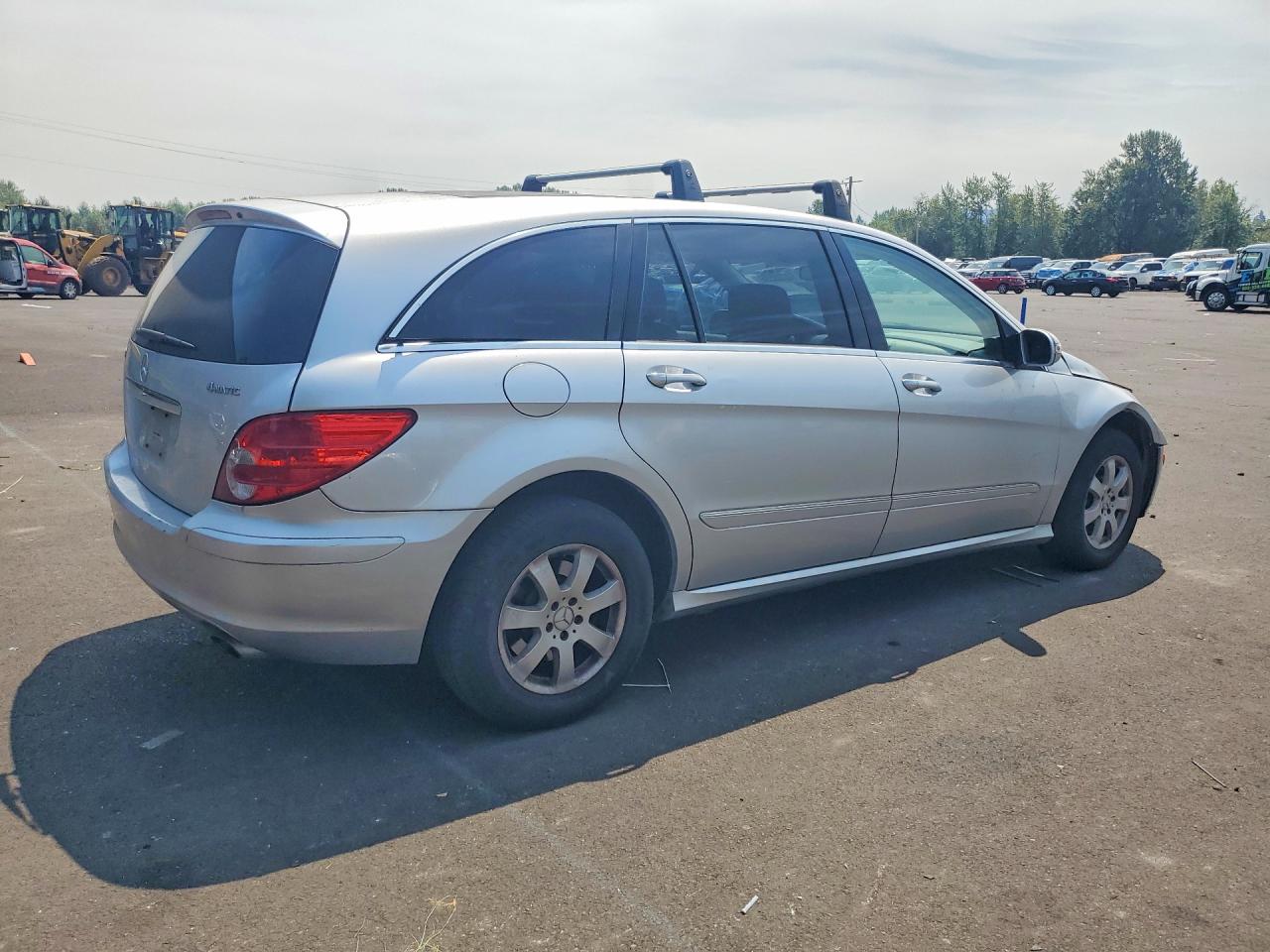 2007 Mercedes-benz R 350 Silver vin: 4JGCB65E27A036898