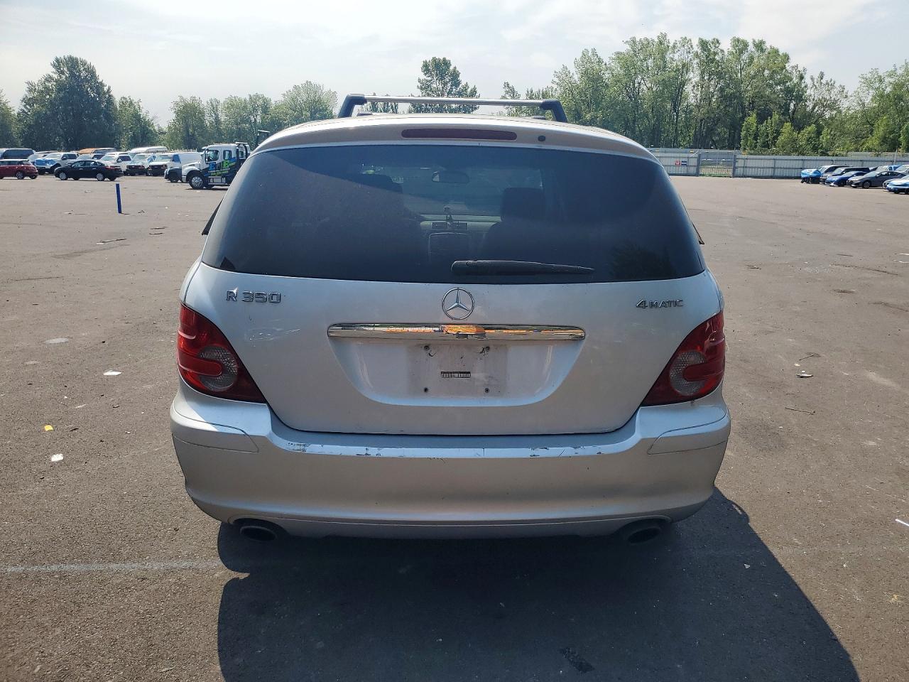2007 Mercedes-benz R 350 Silver vin: 4JGCB65E27A036898