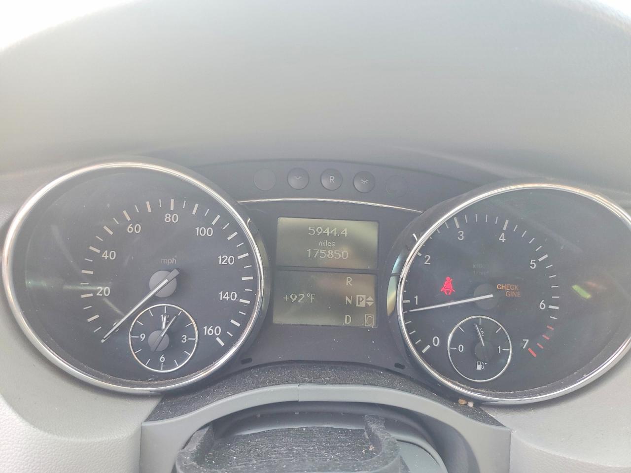 2007 Mercedes-benz R 350 Silver vin: 4JGCB65E27A036898