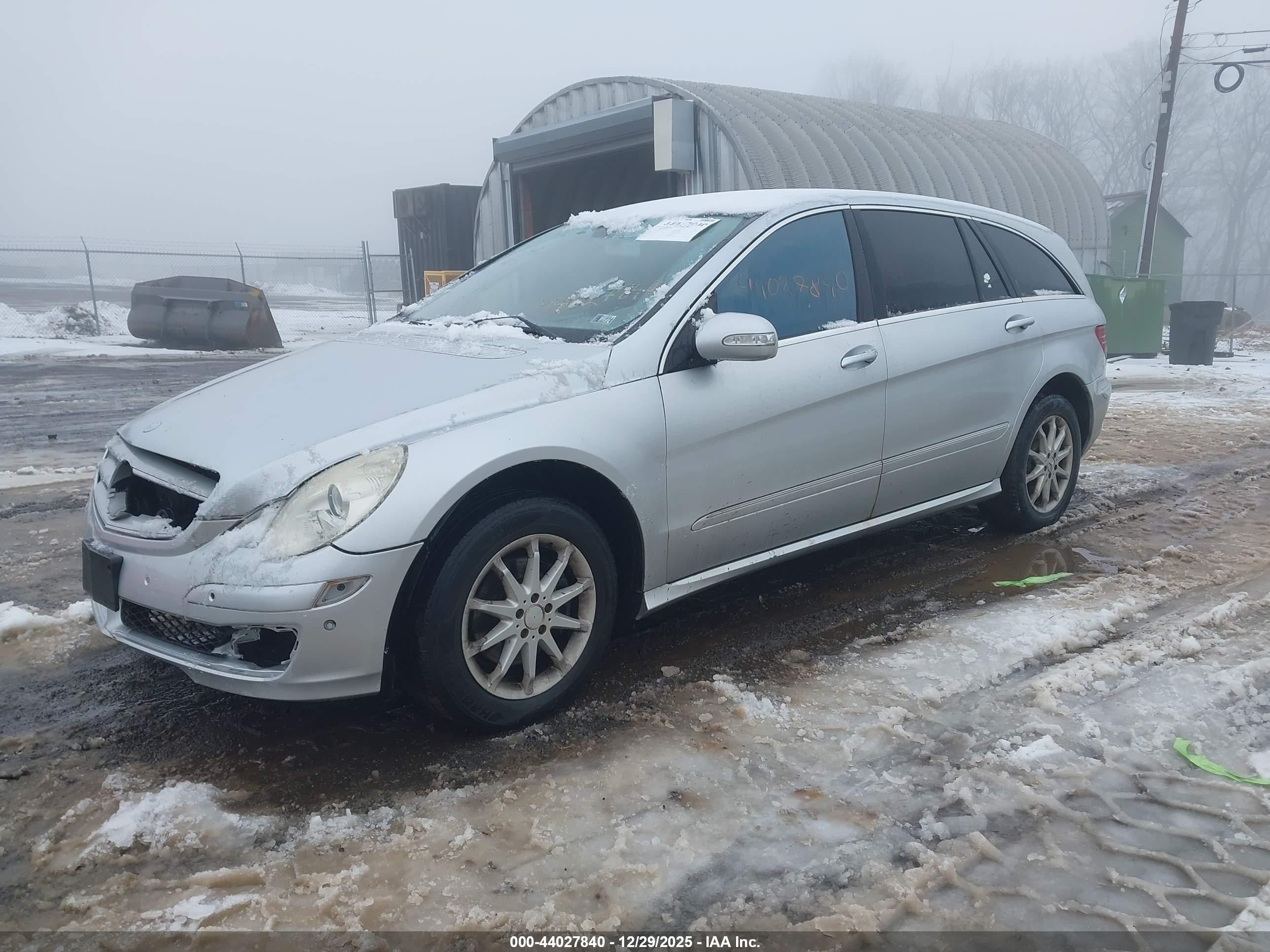 2007 Mercedes-benz R 350 4matic Silver vin: 4JGCB65E27A039803