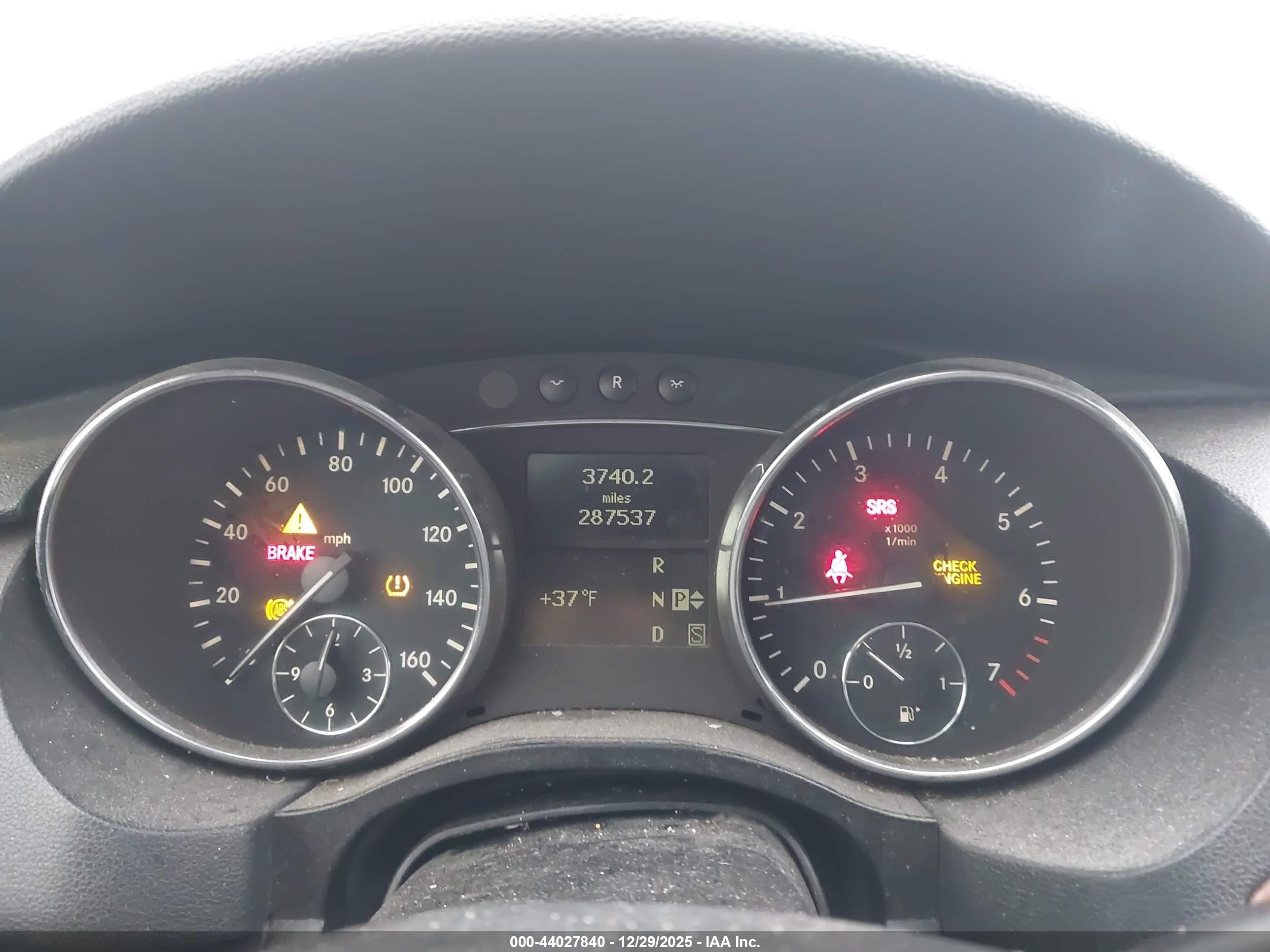 2007 Mercedes-benz R 350 4matic Silver vin: 4JGCB65E27A039803