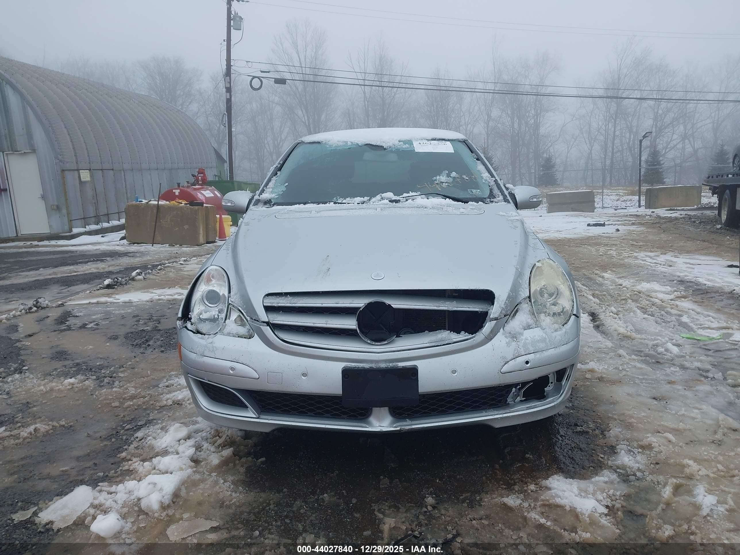 2007 Mercedes-benz R 350 4matic Silver vin: 4JGCB65E27A039803