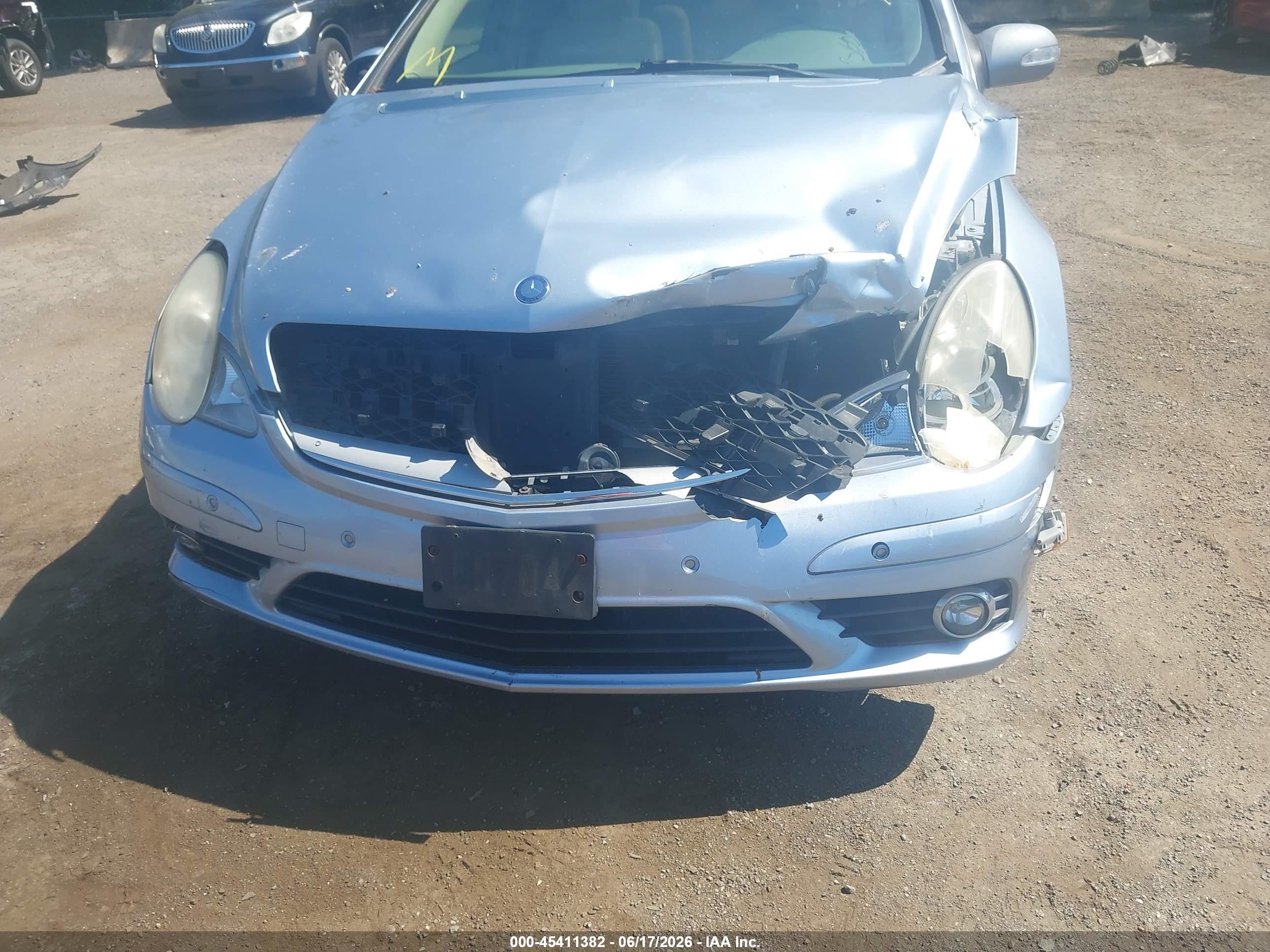2008 Mercedes-benz R-class 3.5l Light Blue vin: 4JGCB65E38A071242