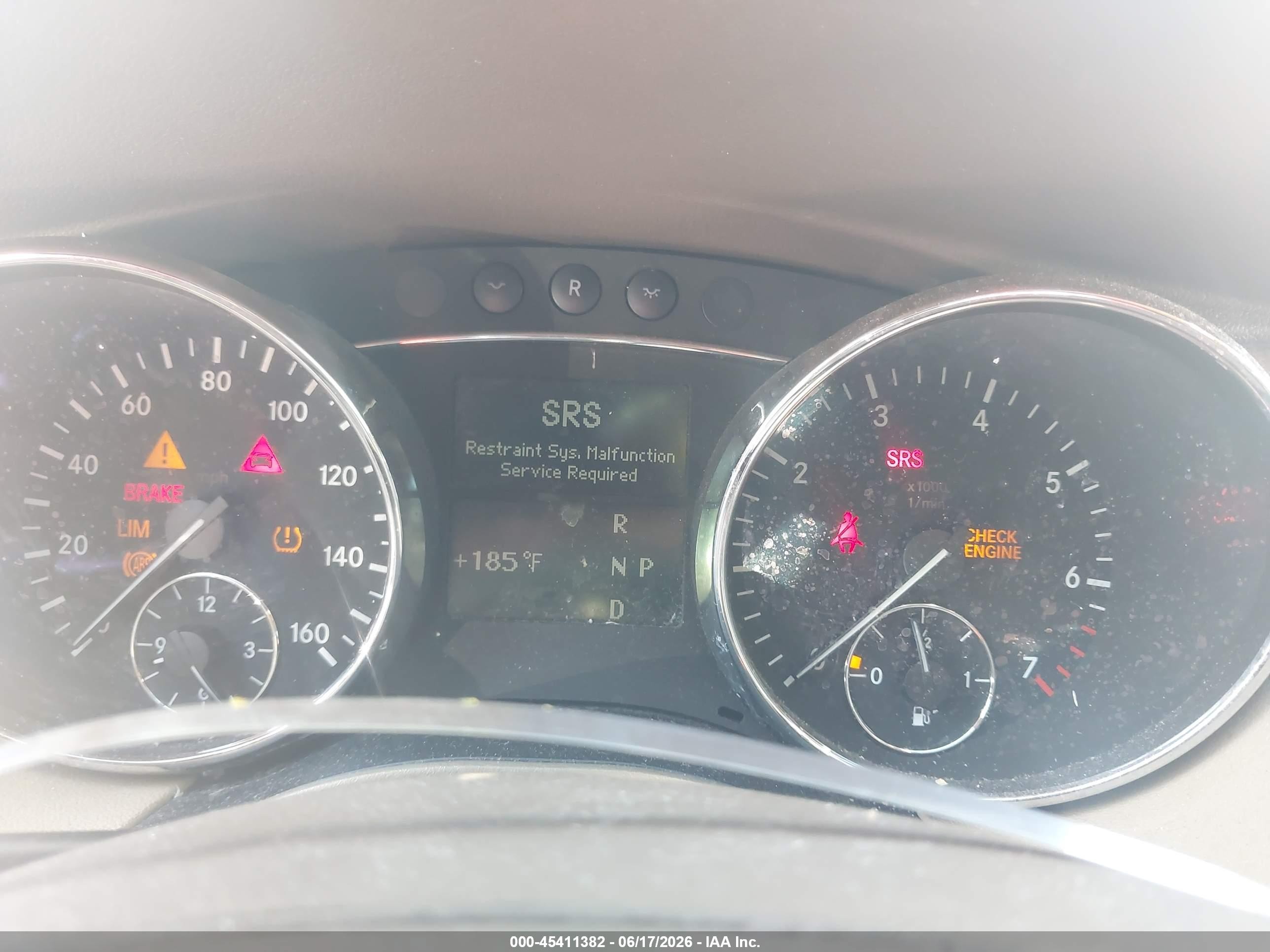 2008 Mercedes-benz R-class 3.5l Light Blue vin: 4JGCB65E38A071242