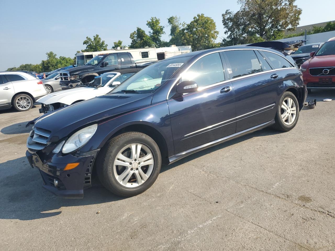 2008 Mercedes-benz R 350 Blue vin: 4JGCB65E38A084900