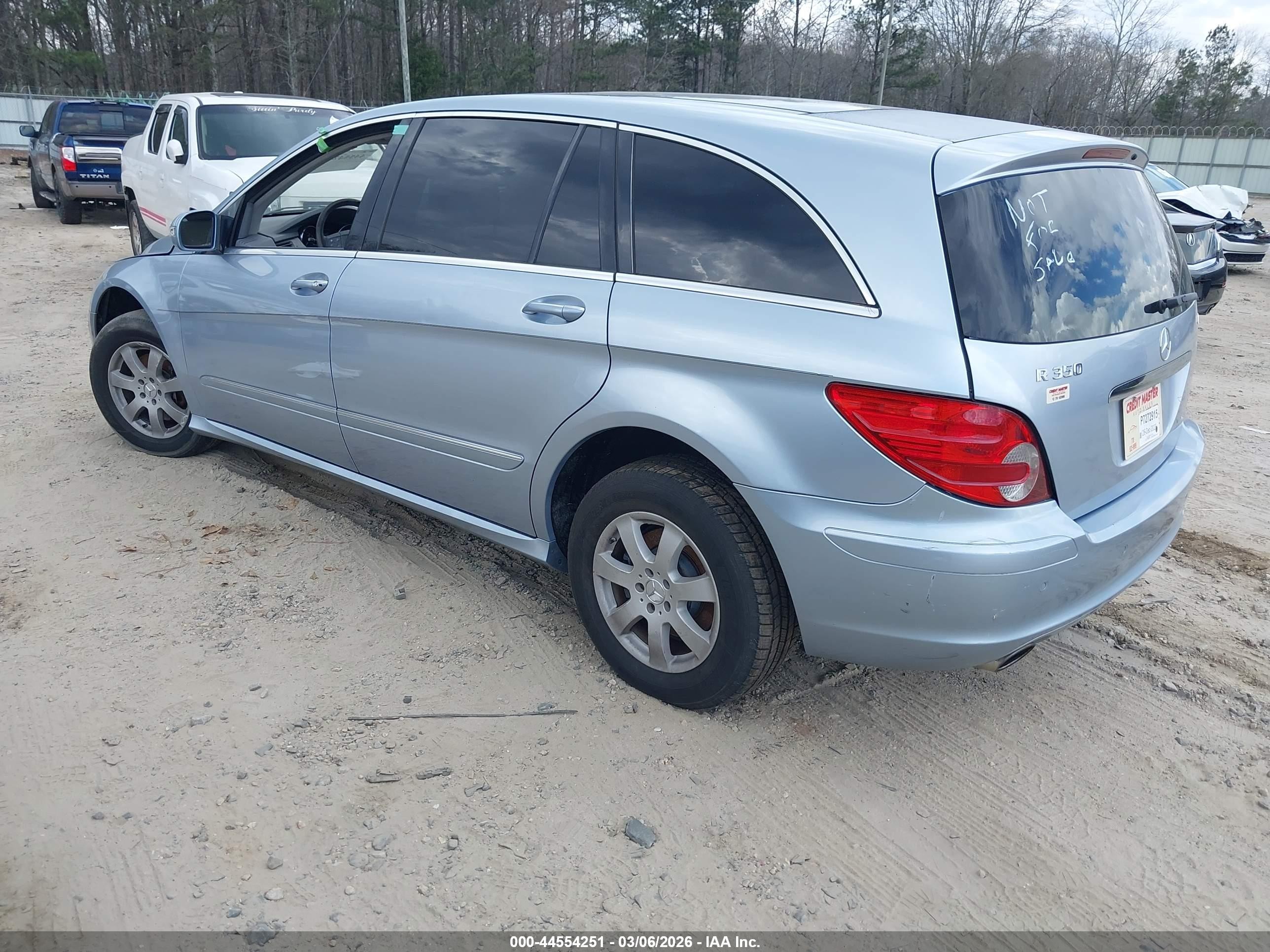 2007 Mercedes-benz R 350 4matic Синий vin: 4JGCB65E47A051984