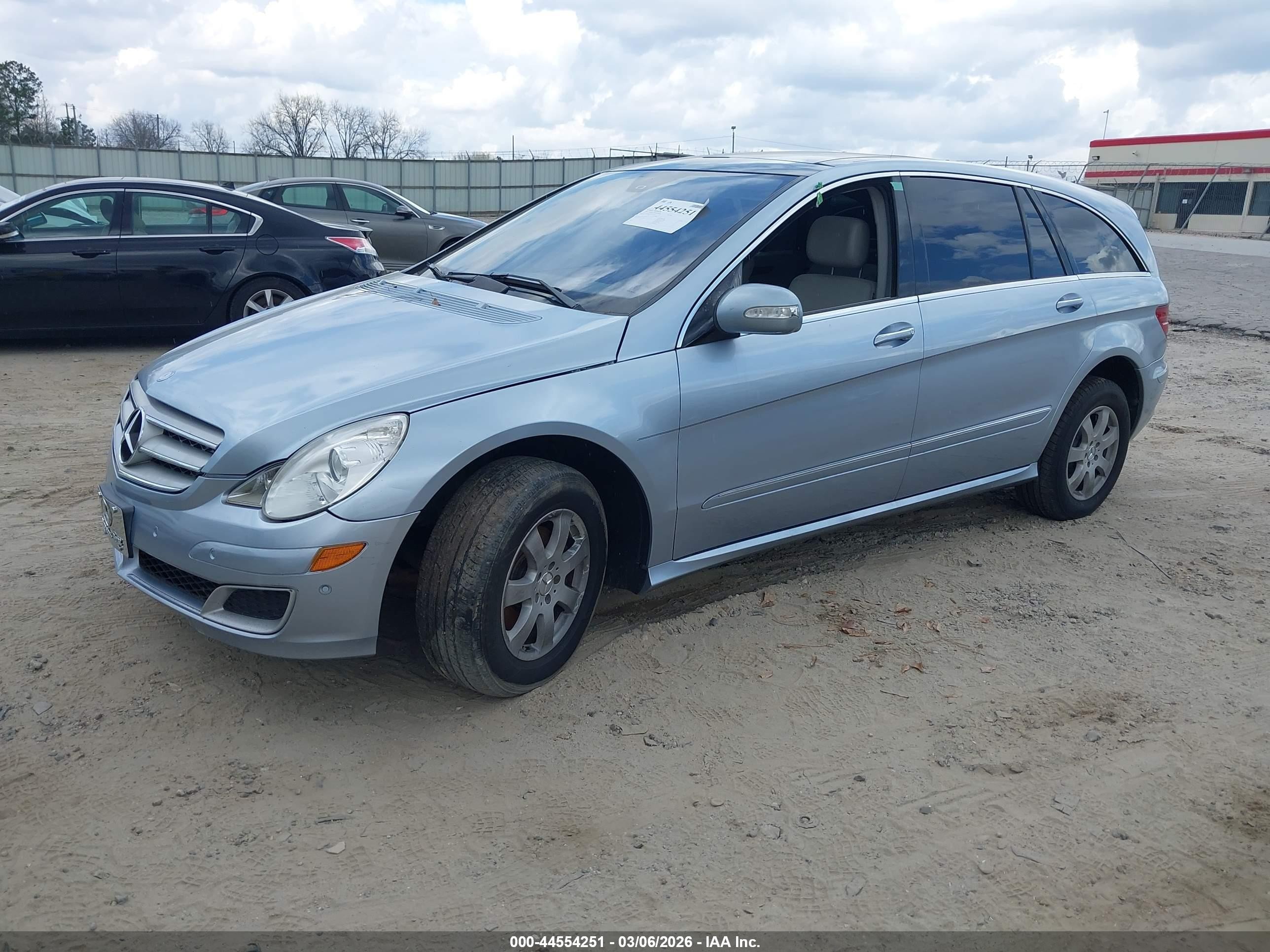 2007 Mercedes-benz R 350 4matic Синий vin: 4JGCB65E47A051984