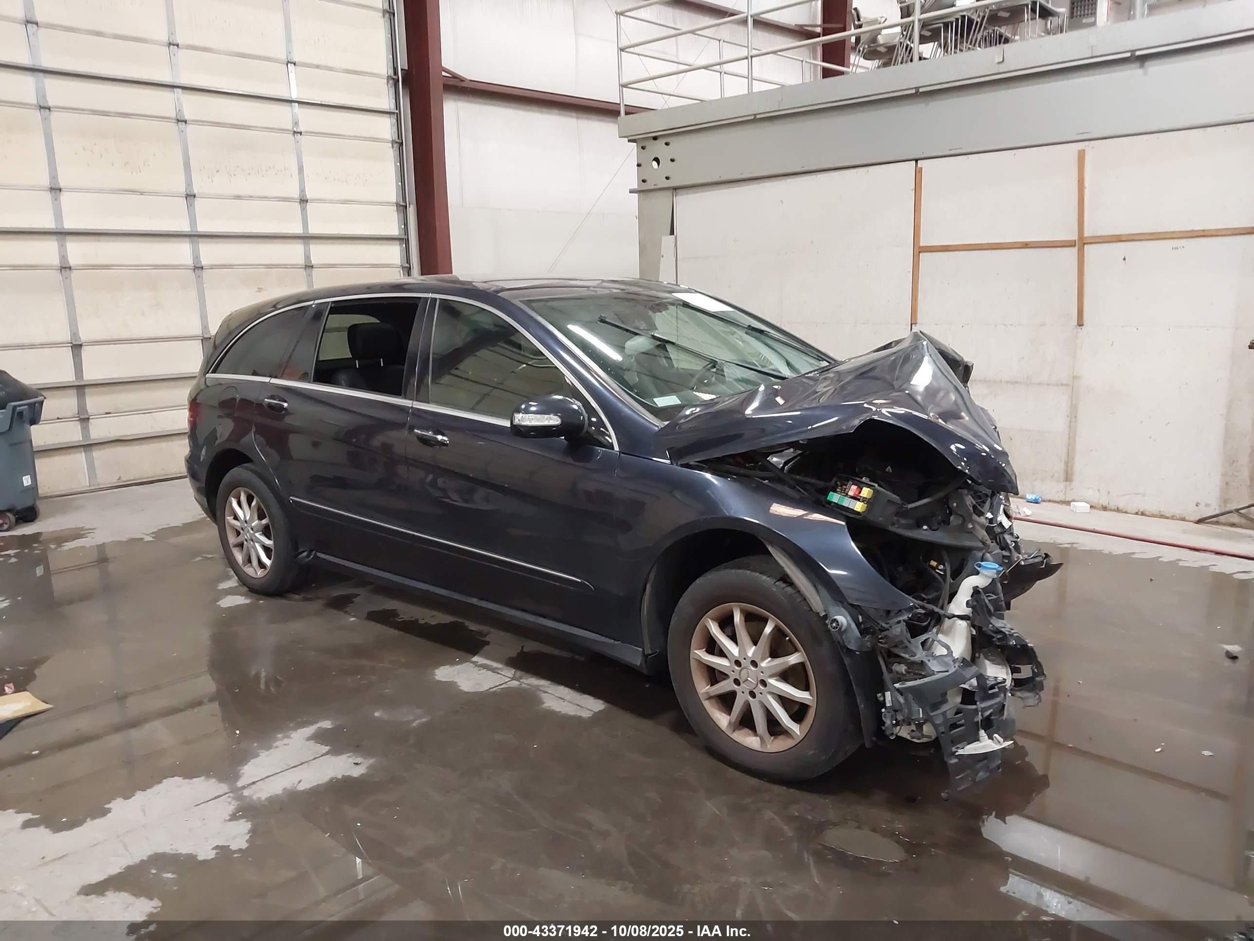 2007 Mercedes-benz R 350 4matic Blue vin: 4JGCB65E57A043327