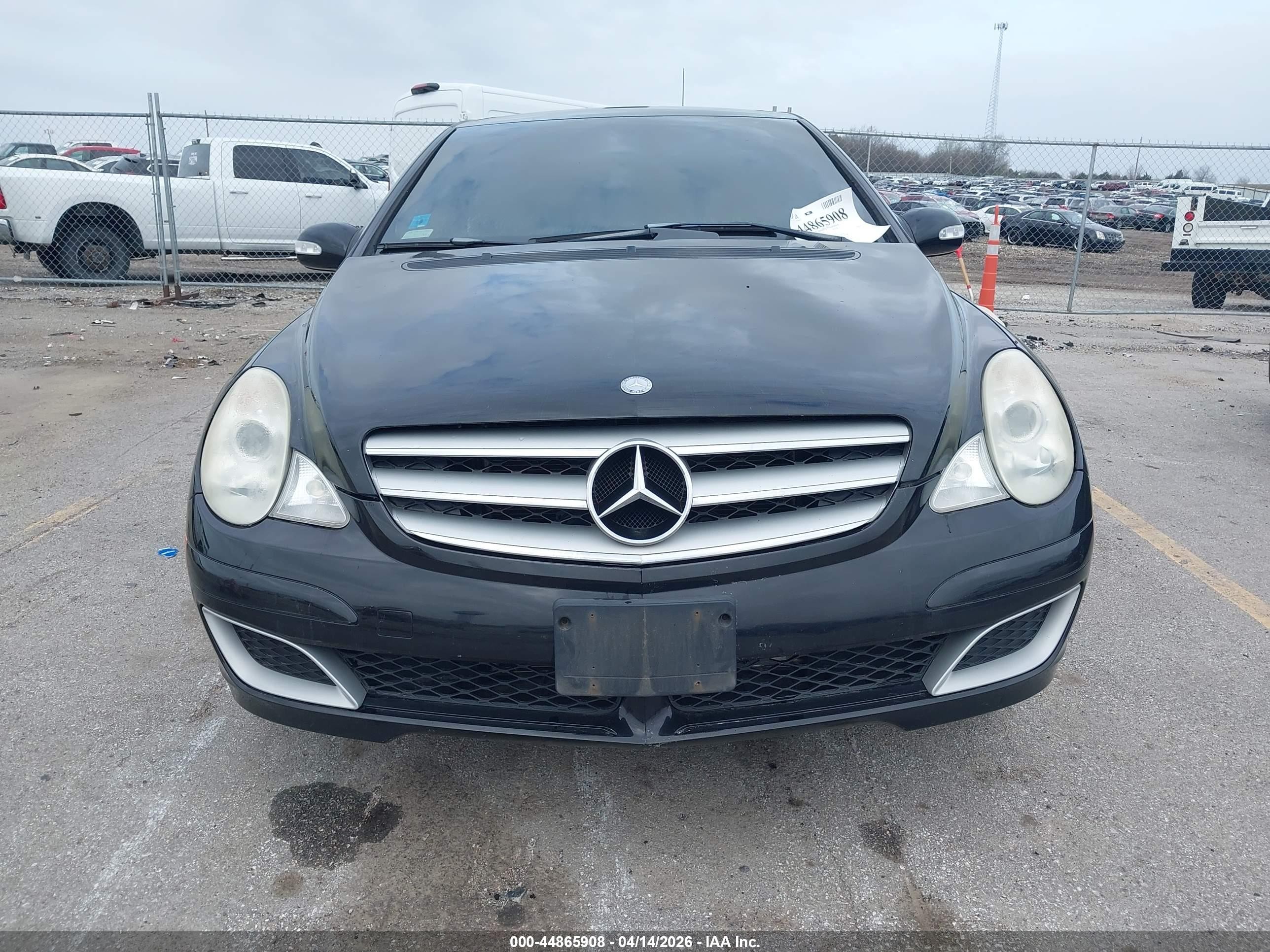 2007 Mercedes-benz R 350 4matic Black vin: 4JGCB65E57A049967