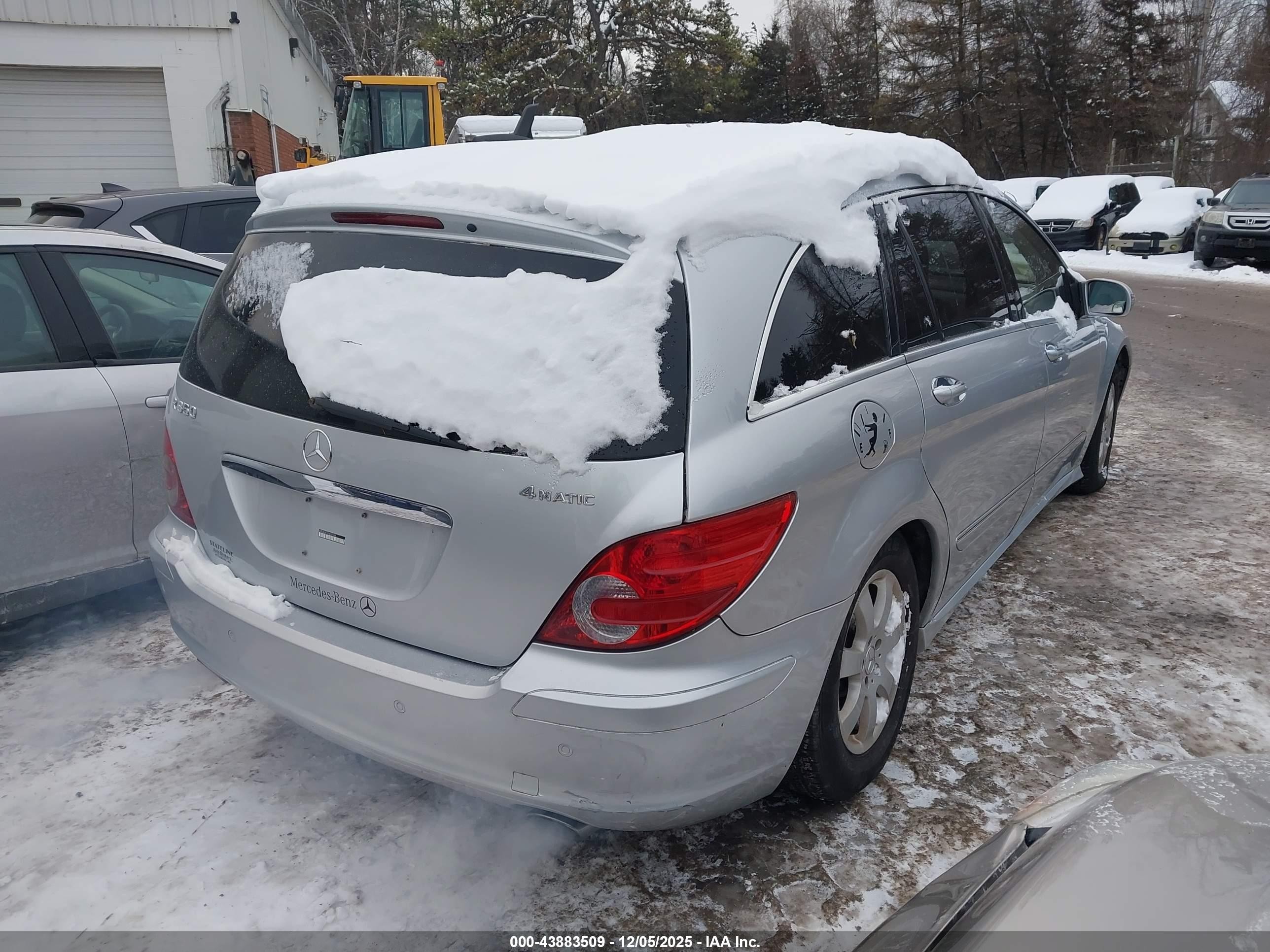 2007 Mercedes-benz R 350 4matic Серебряный vin: 4JGCB65E57A052688