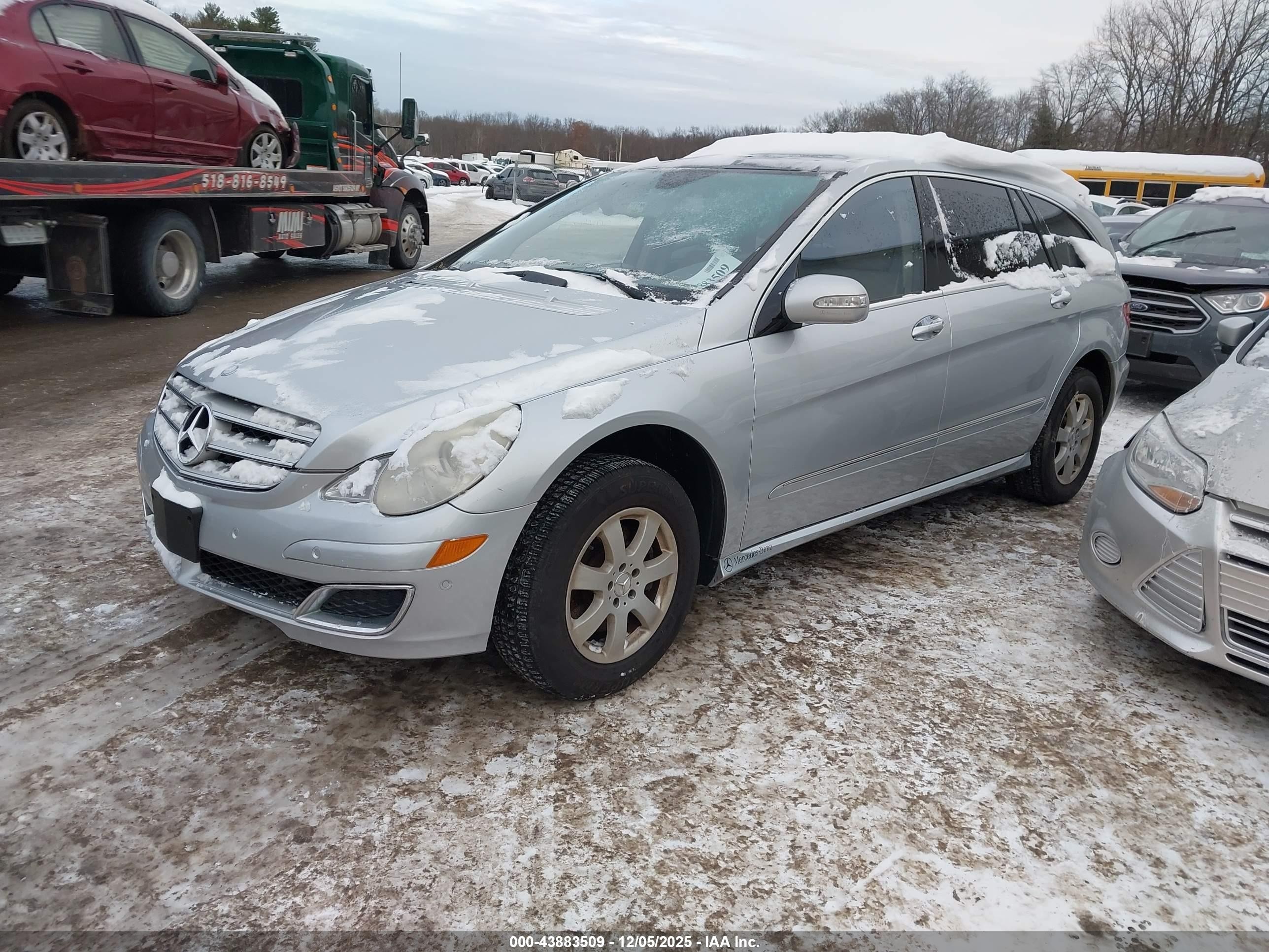 2007 Mercedes-benz R 350 4matic Серебряный vin: 4JGCB65E57A052688