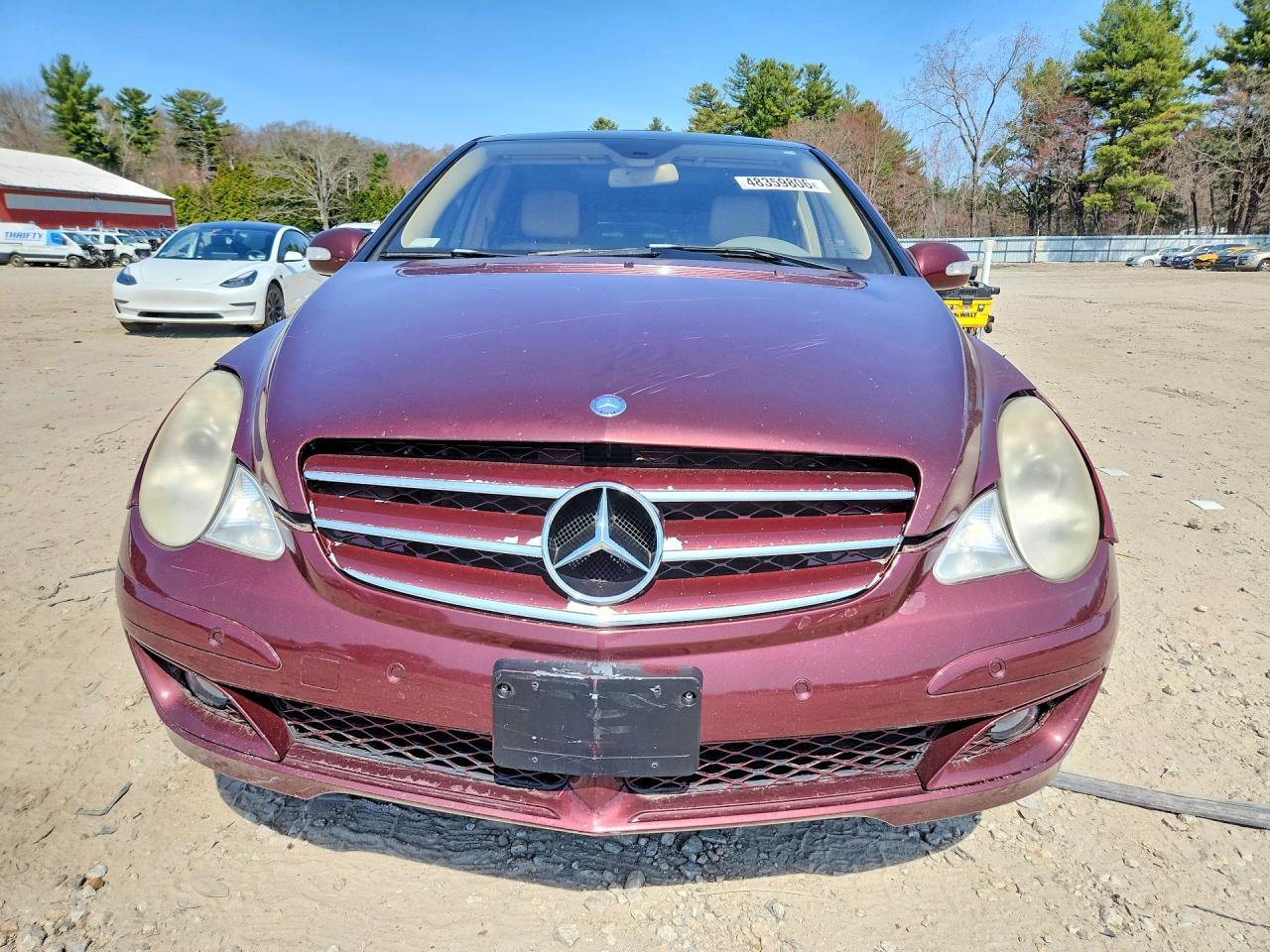 2007 Mercedes-benz R 350 Коричневый vin: 4JGCB65E57A055221