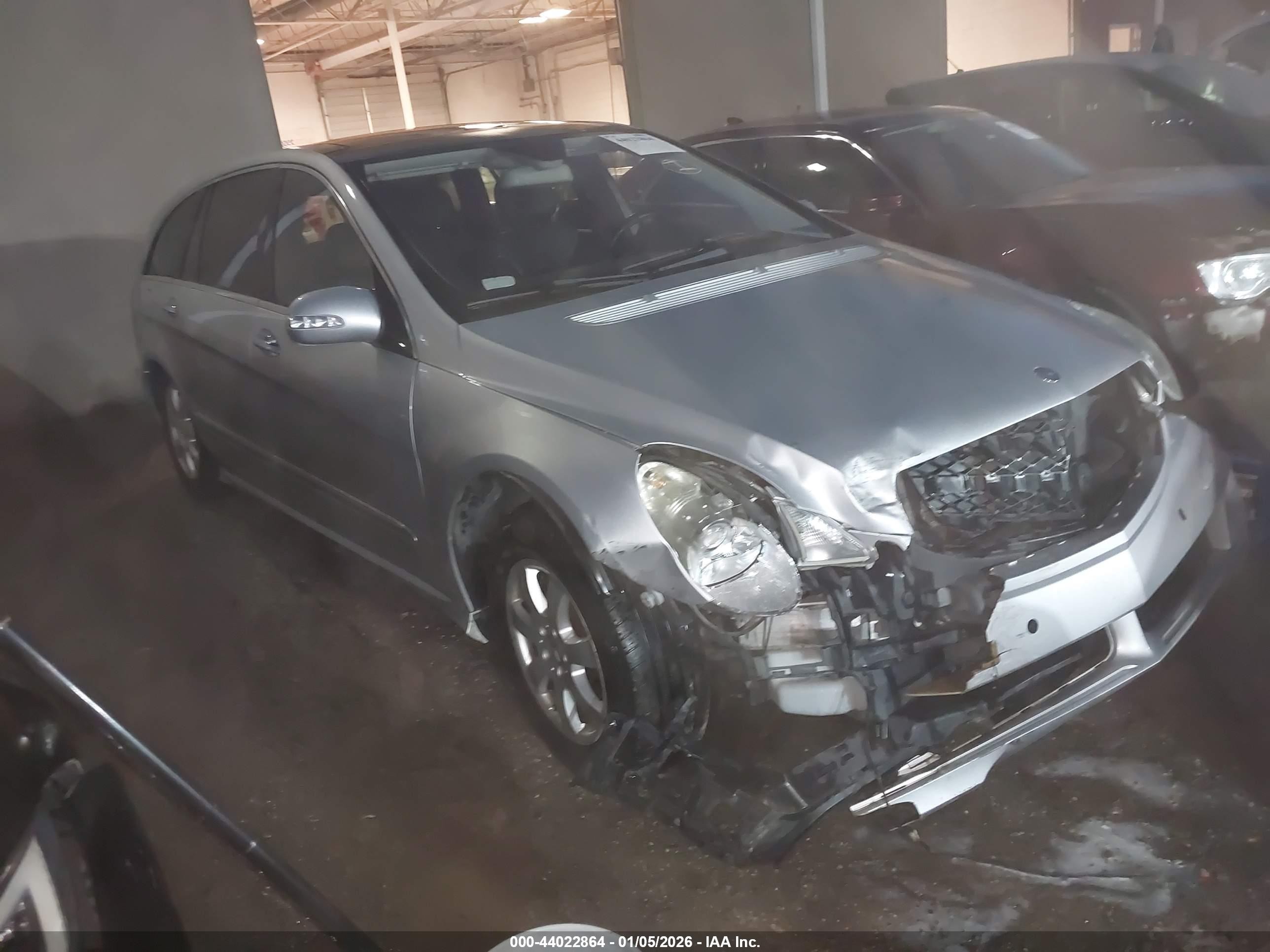 2007 Mercedes-benz R 350 4matic Silver vin: 4JGCB65E57A059480