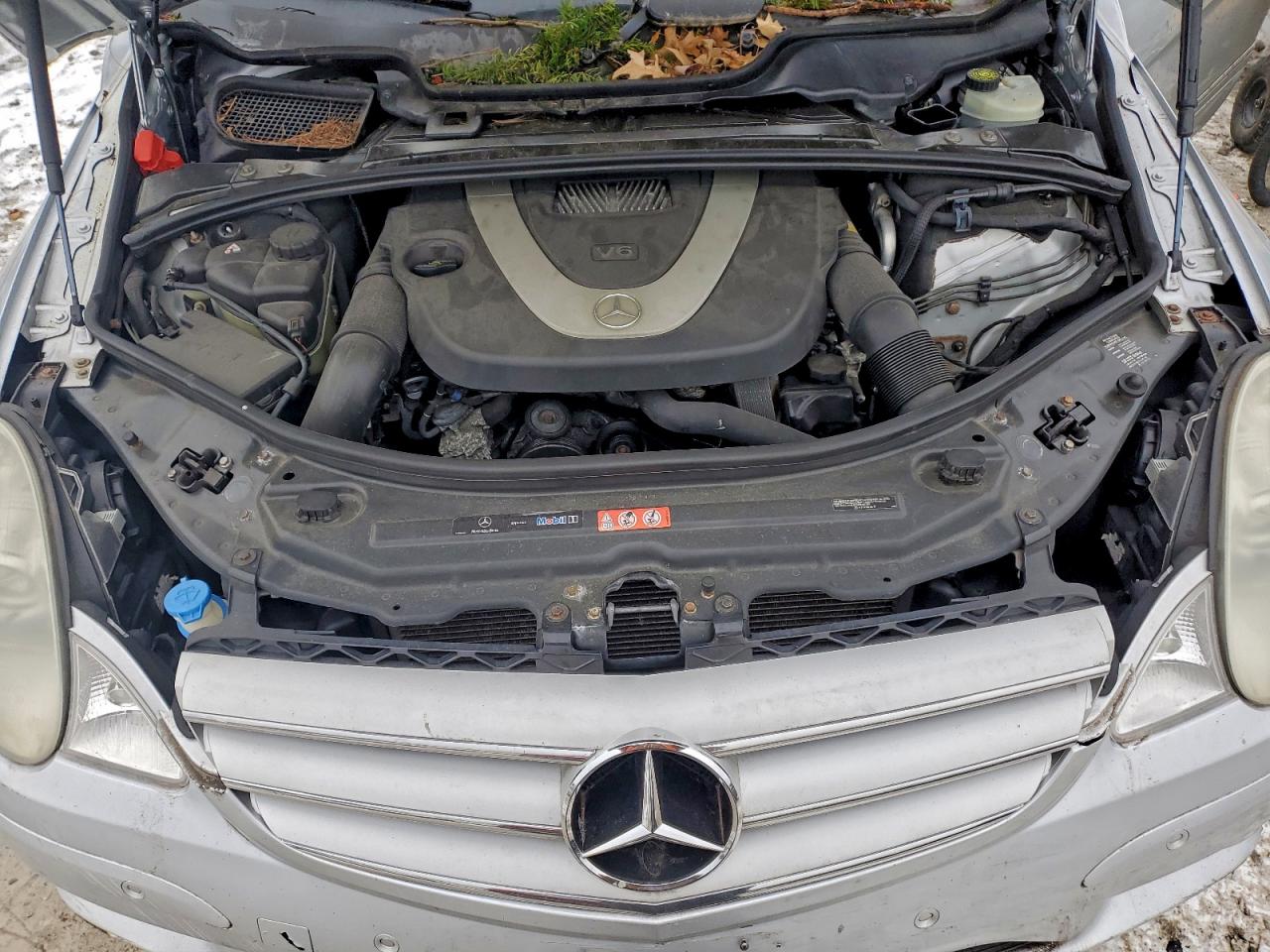 2008 Mercedes-benz R 350 Silver vin: 4JGCB65E58A062980