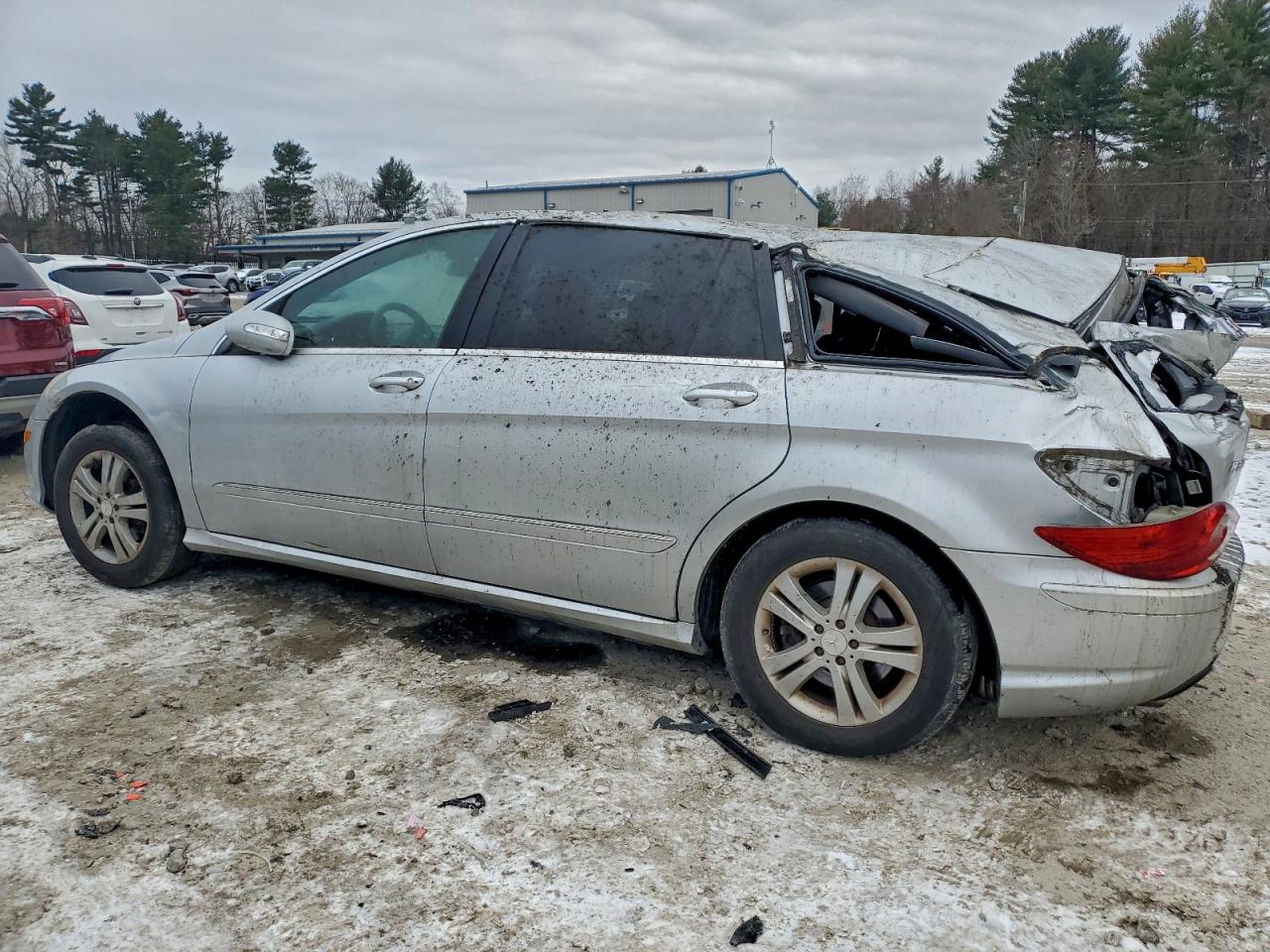 2008 Mercedes-benz R 350 Silver vin: 4JGCB65E58A062980