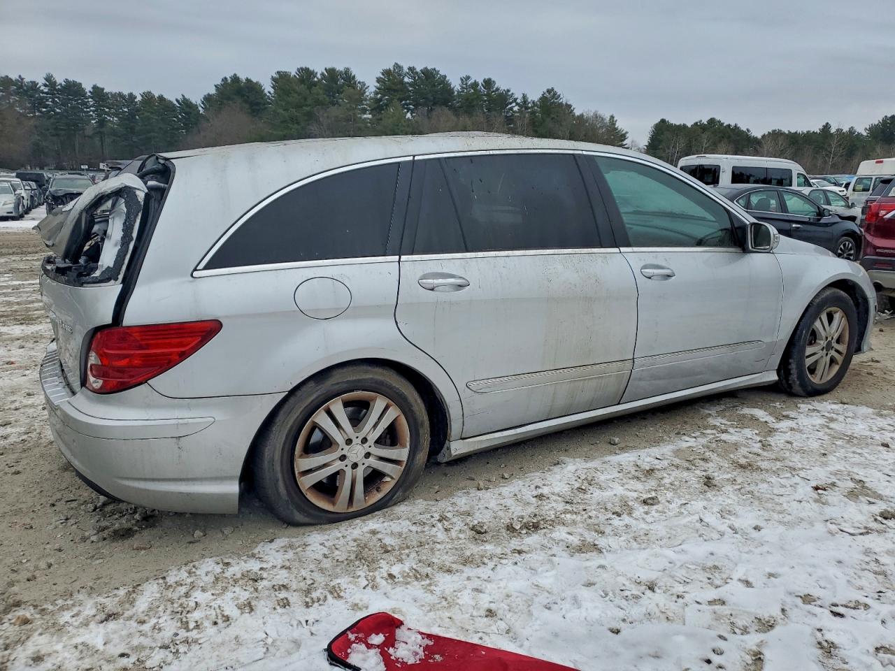 2008 Mercedes-benz R 350 Silver vin: 4JGCB65E58A062980