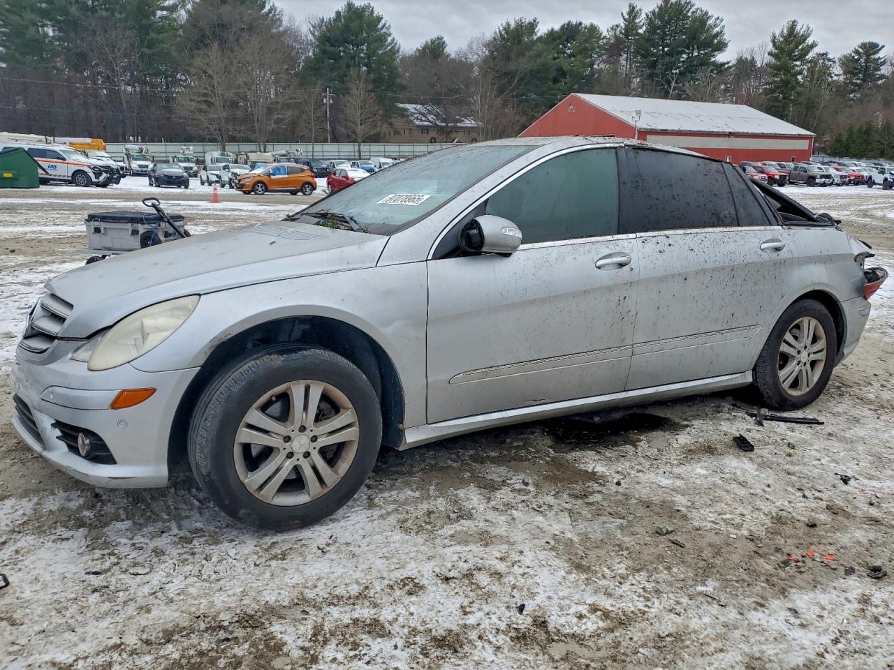2008 Mercedes-benz R 350 Silver vin: 4JGCB65E58A062980