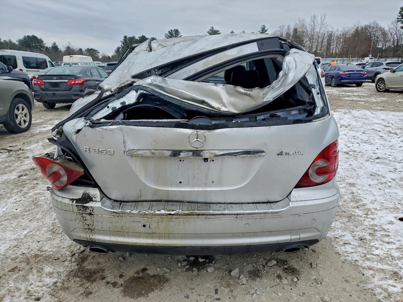 2008 Mercedes-benz R 350 Silver vin: 4JGCB65E58A062980