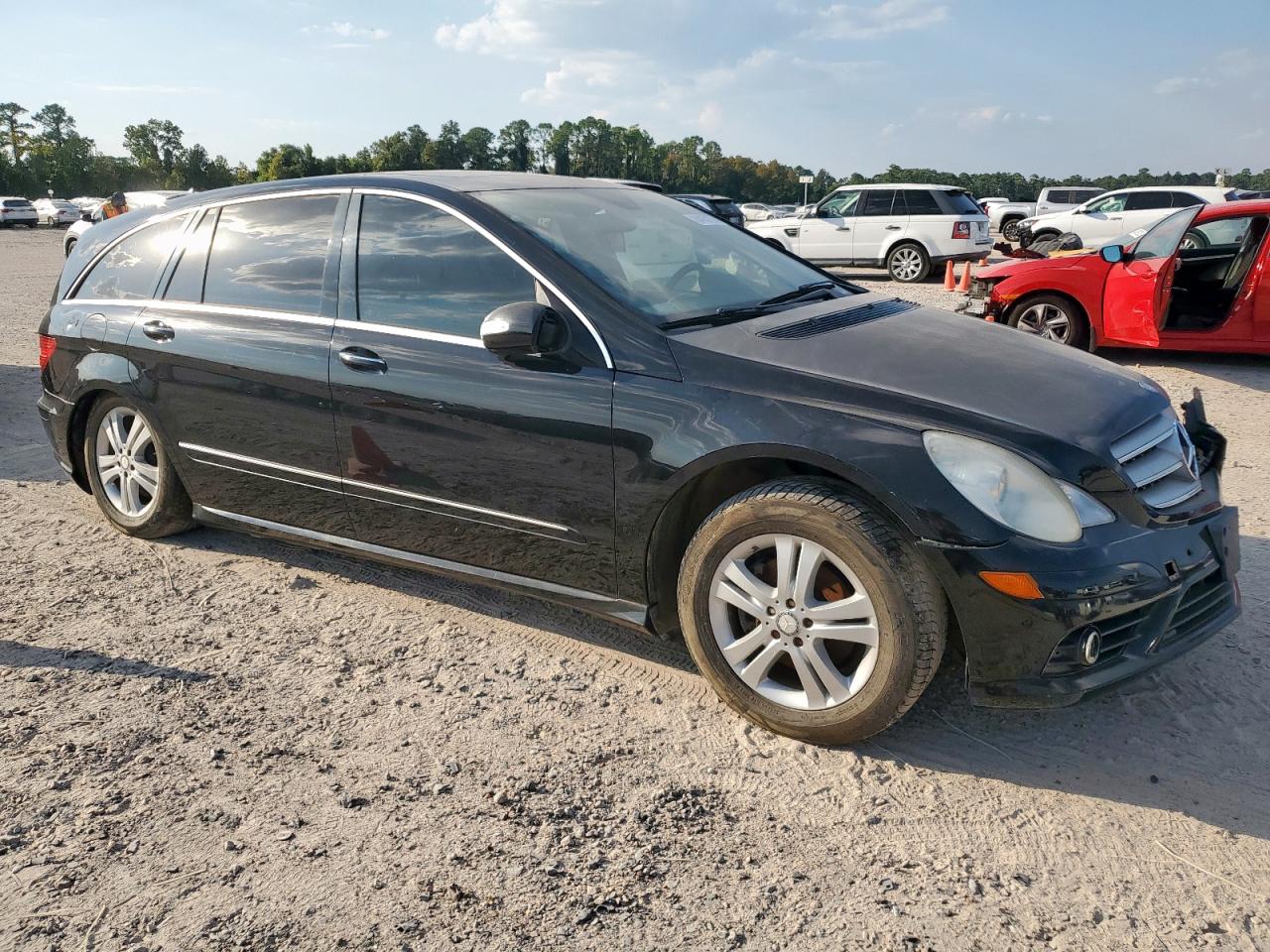 2008 Mercedes-benz R 350 Black vin: 4JGCB65E58A067855