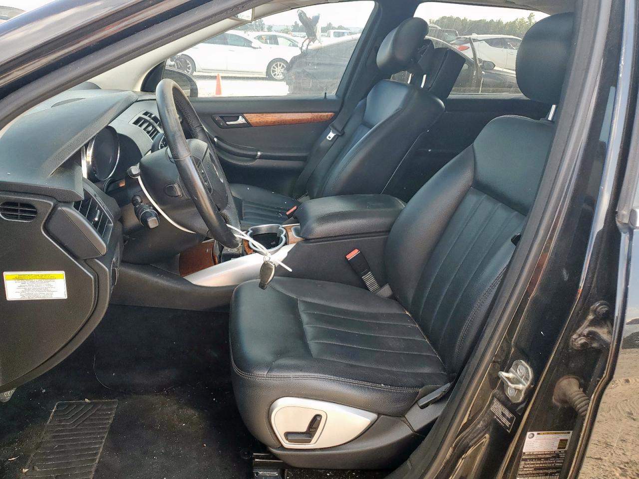 2008 Mercedes-benz R 350 Black vin: 4JGCB65E58A067855