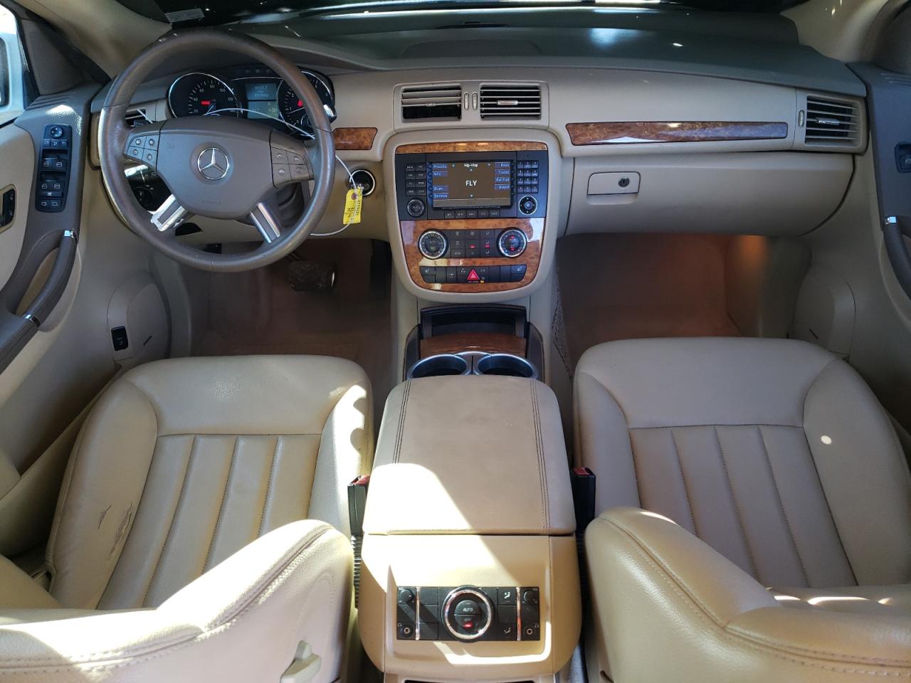 2008 Mercedes-benz R 350 Белый vin: 4JGCB65E58A075079