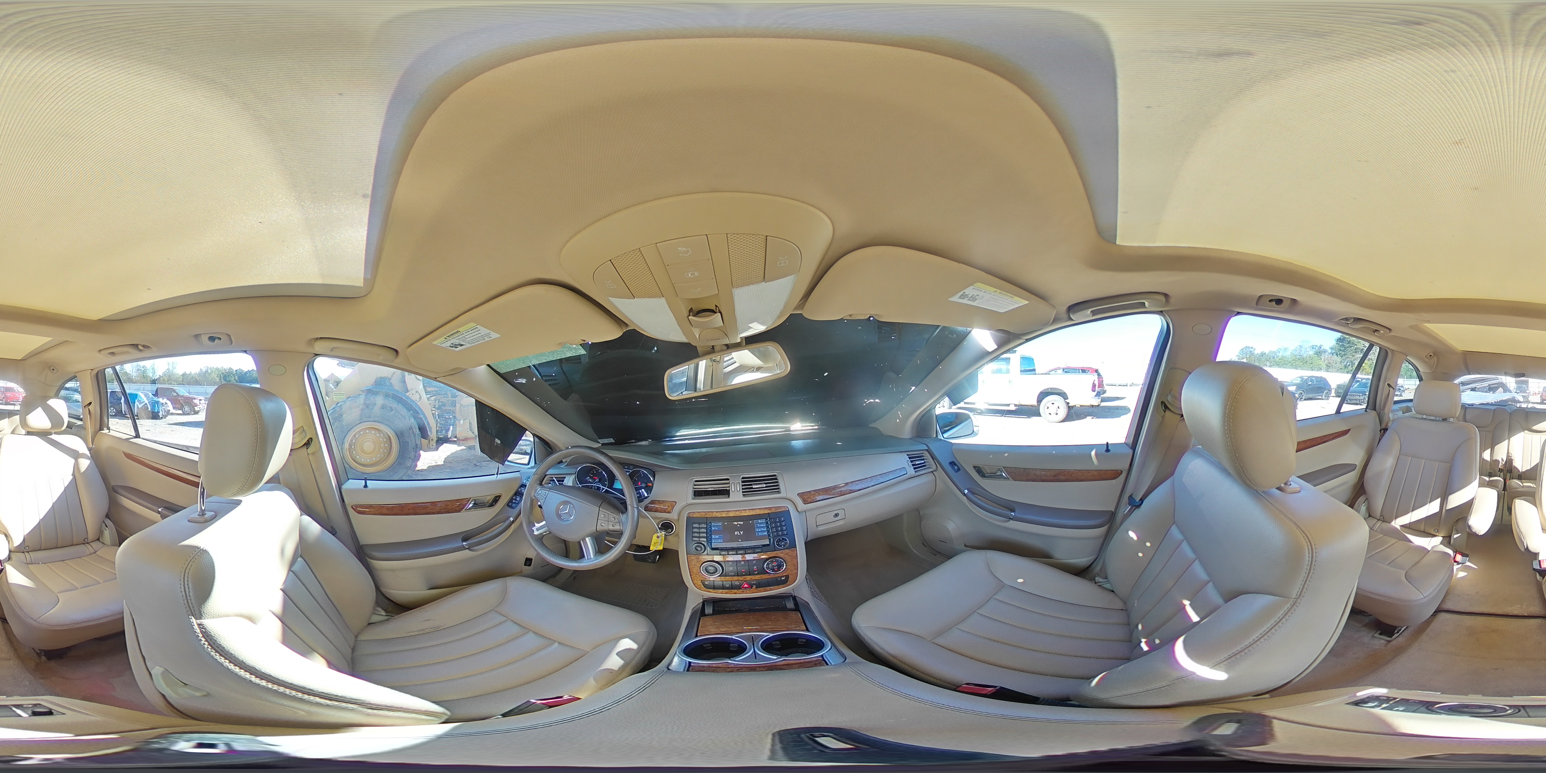 2008 Mercedes-benz R 350 Белый vin: 4JGCB65E58A075079