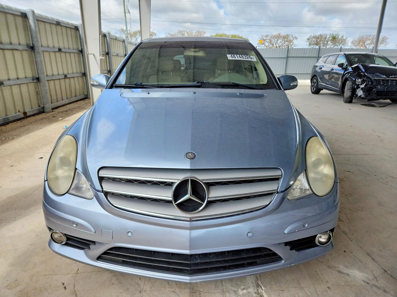 2008 Mercedes-benz R 350 Blue vin: 4JGCB65E58A075910