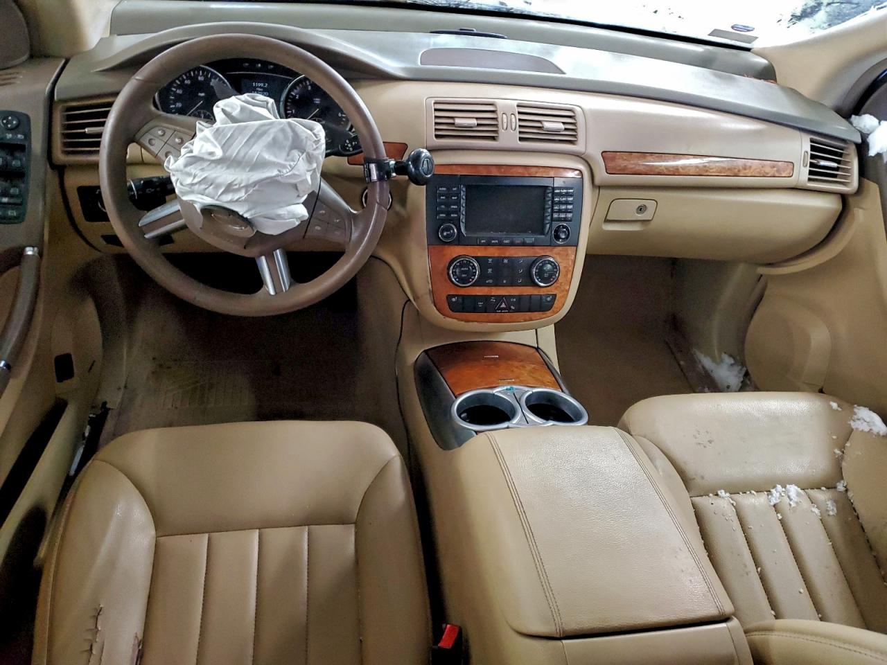 2008 Mercedes-benz R 350 Белый vin: 4JGCB65E58A078659