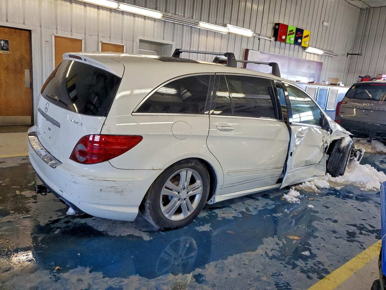 2008 Mercedes-benz R 350 Белый vin: 4JGCB65E58A078659