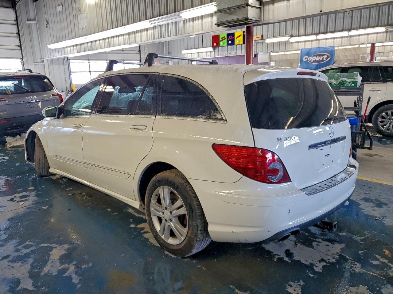 2008 Mercedes-benz R 350 Белый vin: 4JGCB65E58A078659