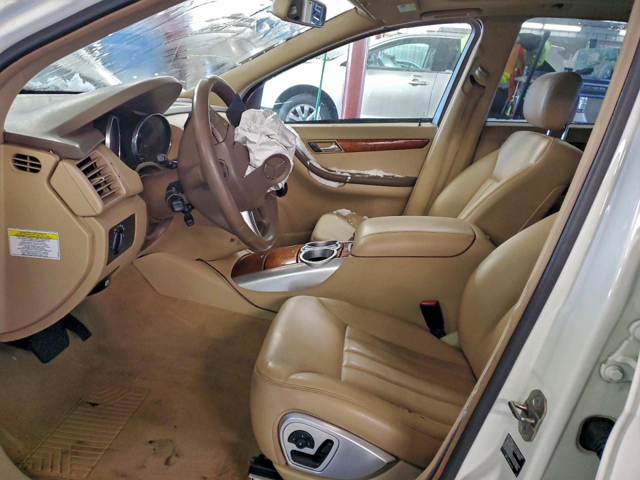 2008 Mercedes-benz R 350 Белый vin: 4JGCB65E58A078659