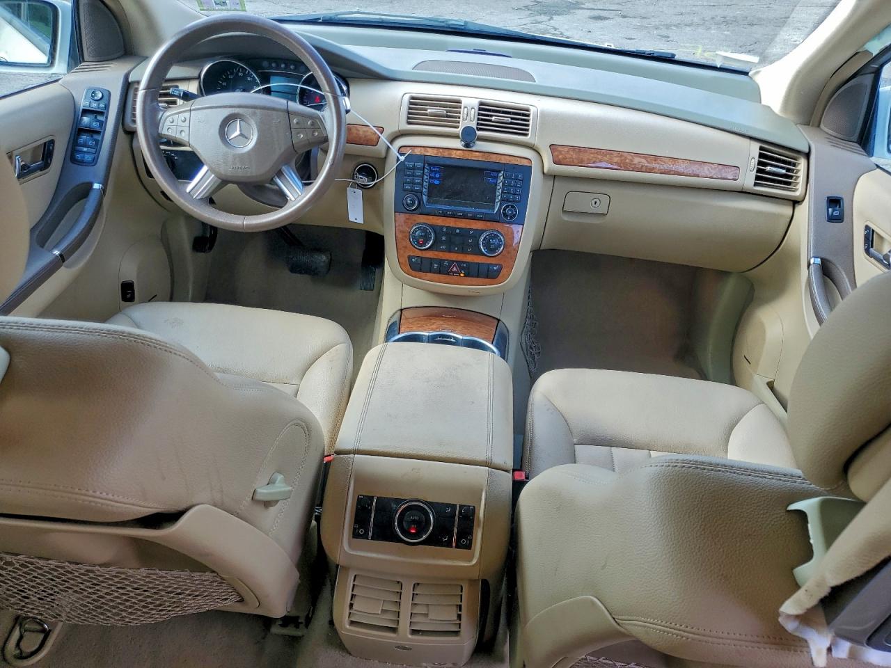 2008 Mercedes-benz R 350 White vin: 4JGCB65E58A081142