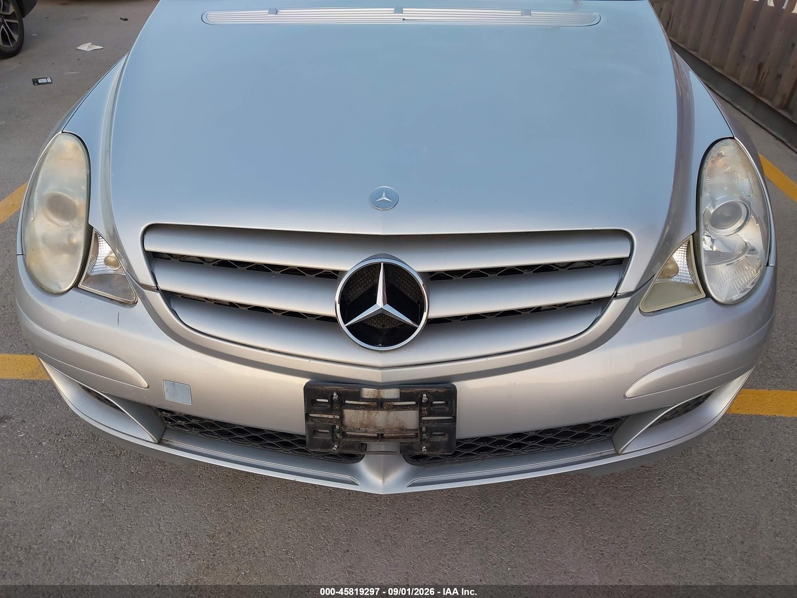 2006 Mercedes-benz R 350 4matic Silver vin: 4JGCB65E66A032156