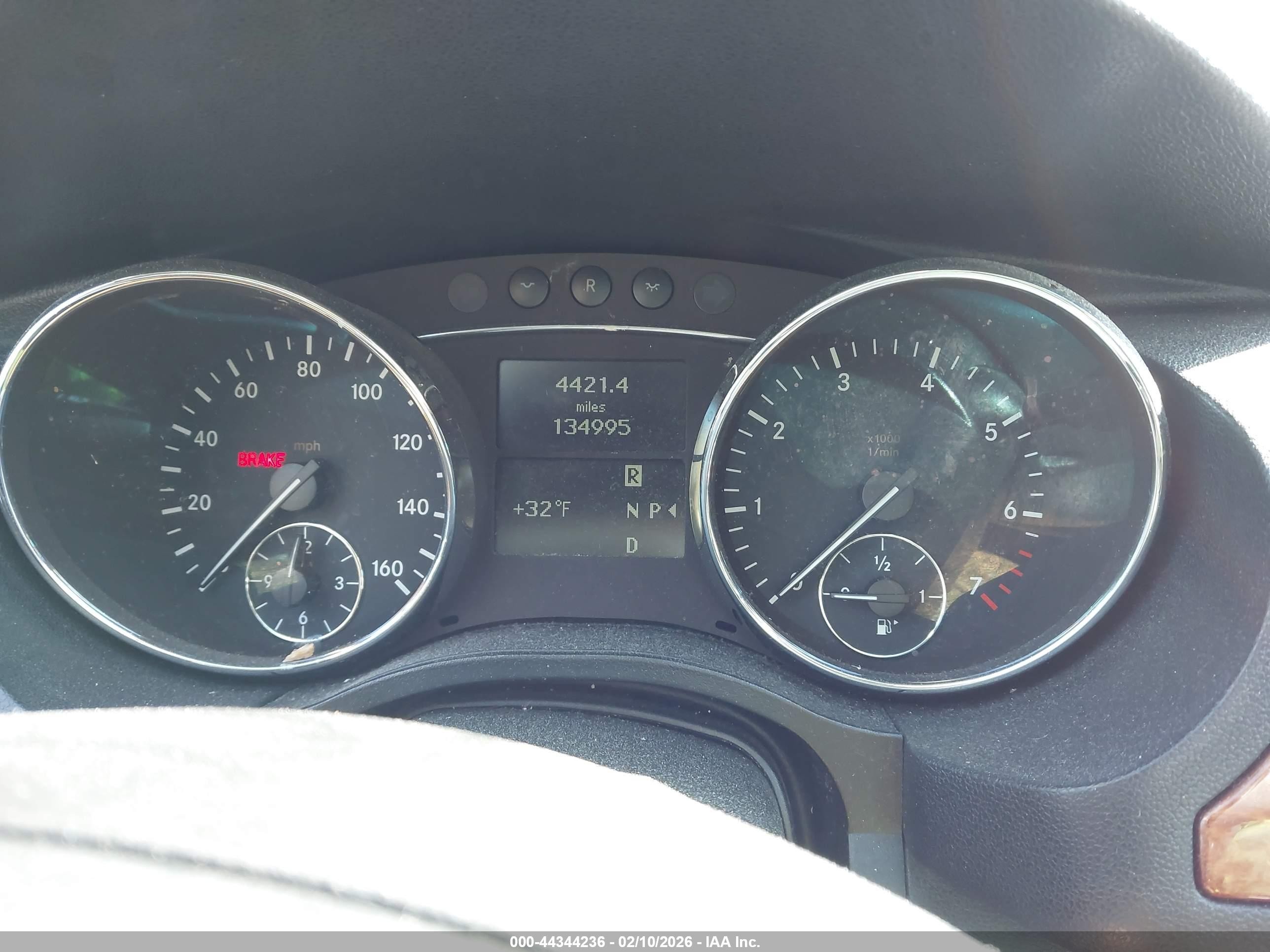 2007 Mercedes-benz R 350 4matic Gold vin: 4JGCB65E67A052120