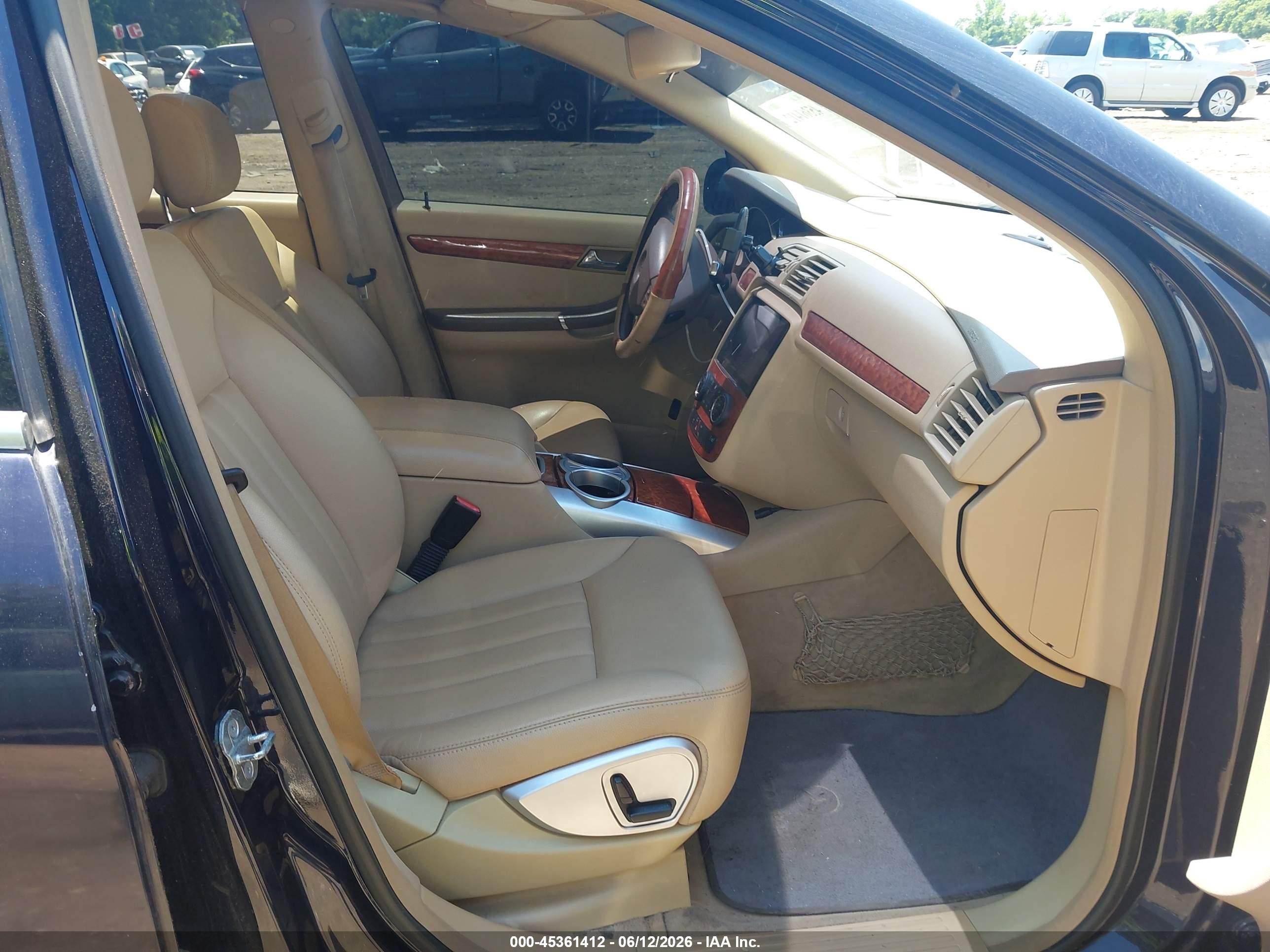 2008 Mercedes-benz R-class 3.5l Blue vin: 4JGCB65E68A072661
