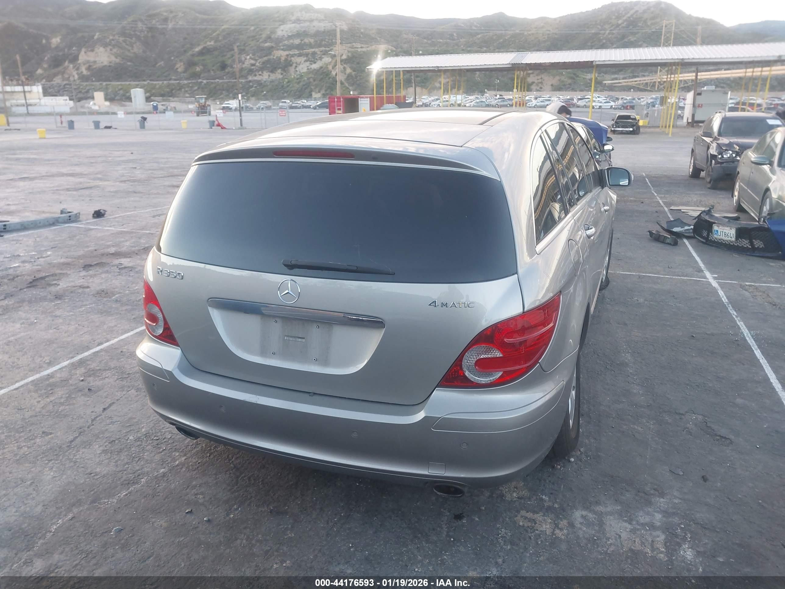 2007 Mercedes-benz R 350 Gray vin: 4JGCB65E77A054166