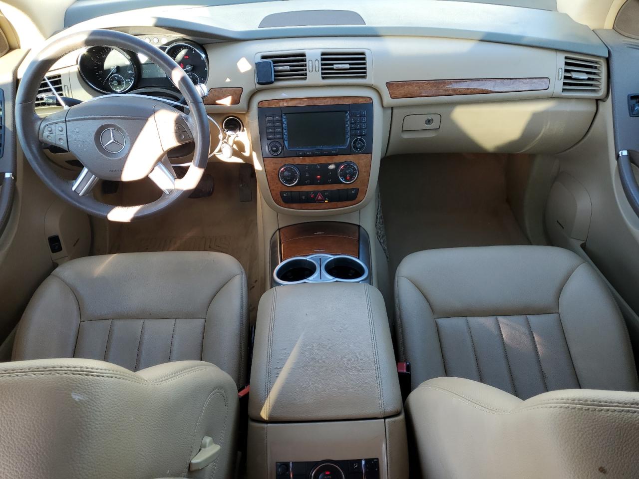 2008 Mercedes-benz R 350 White vin: 4JGCB65E78A064990
