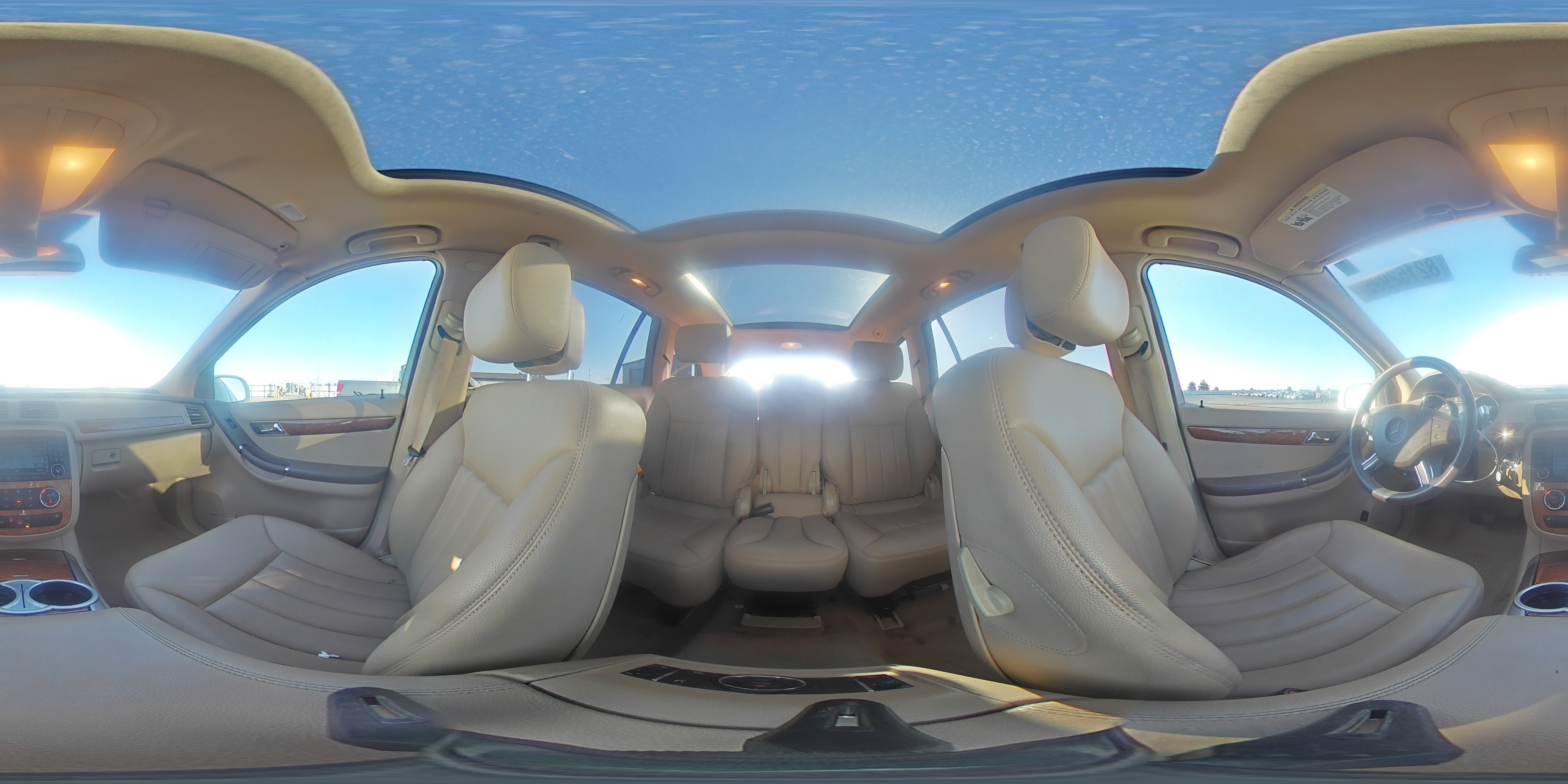 2008 Mercedes-benz R 350 White vin: 4JGCB65E78A064990