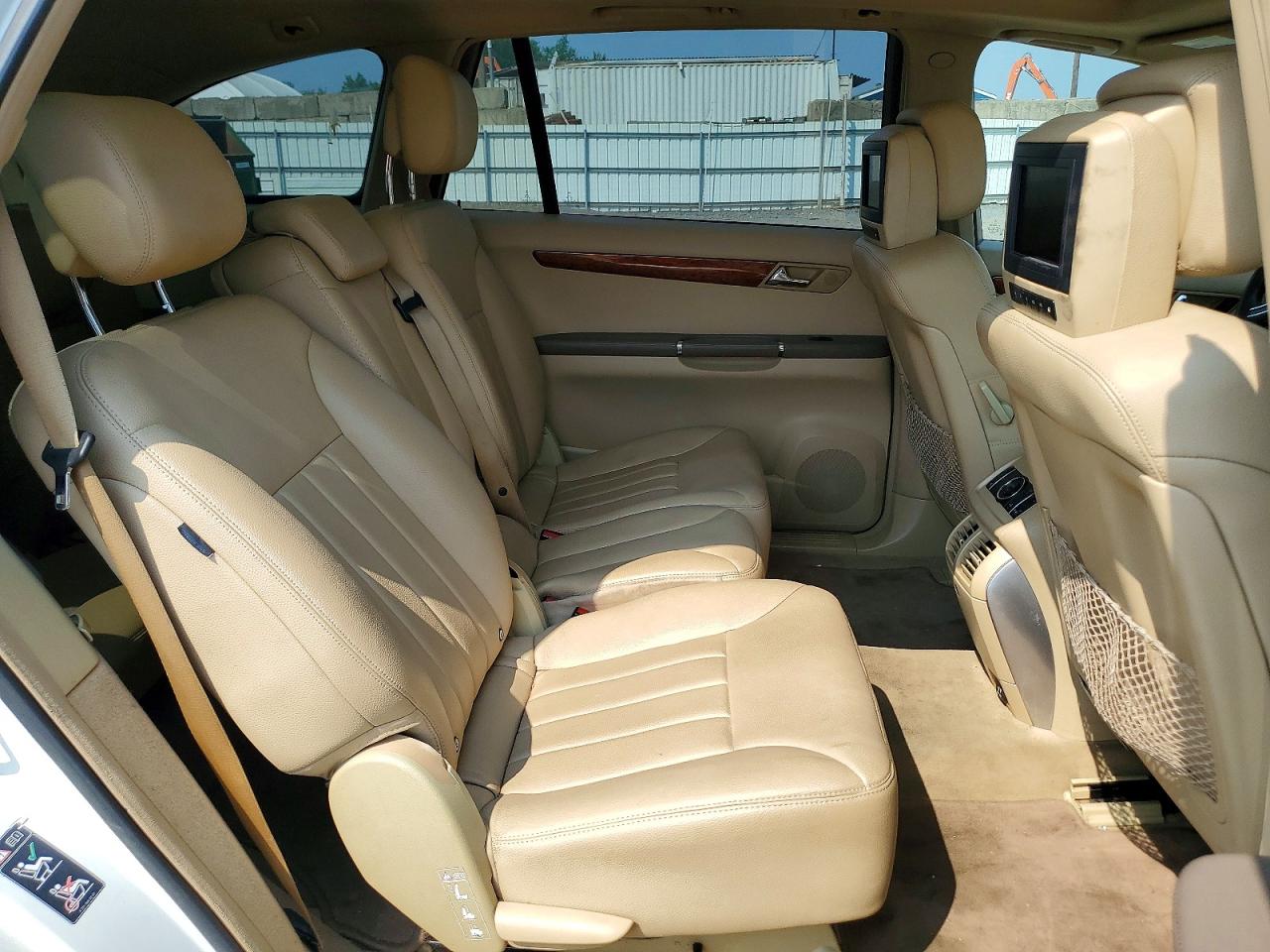 2008 Mercedes-benz R 350 White vin: 4JGCB65E78A079795