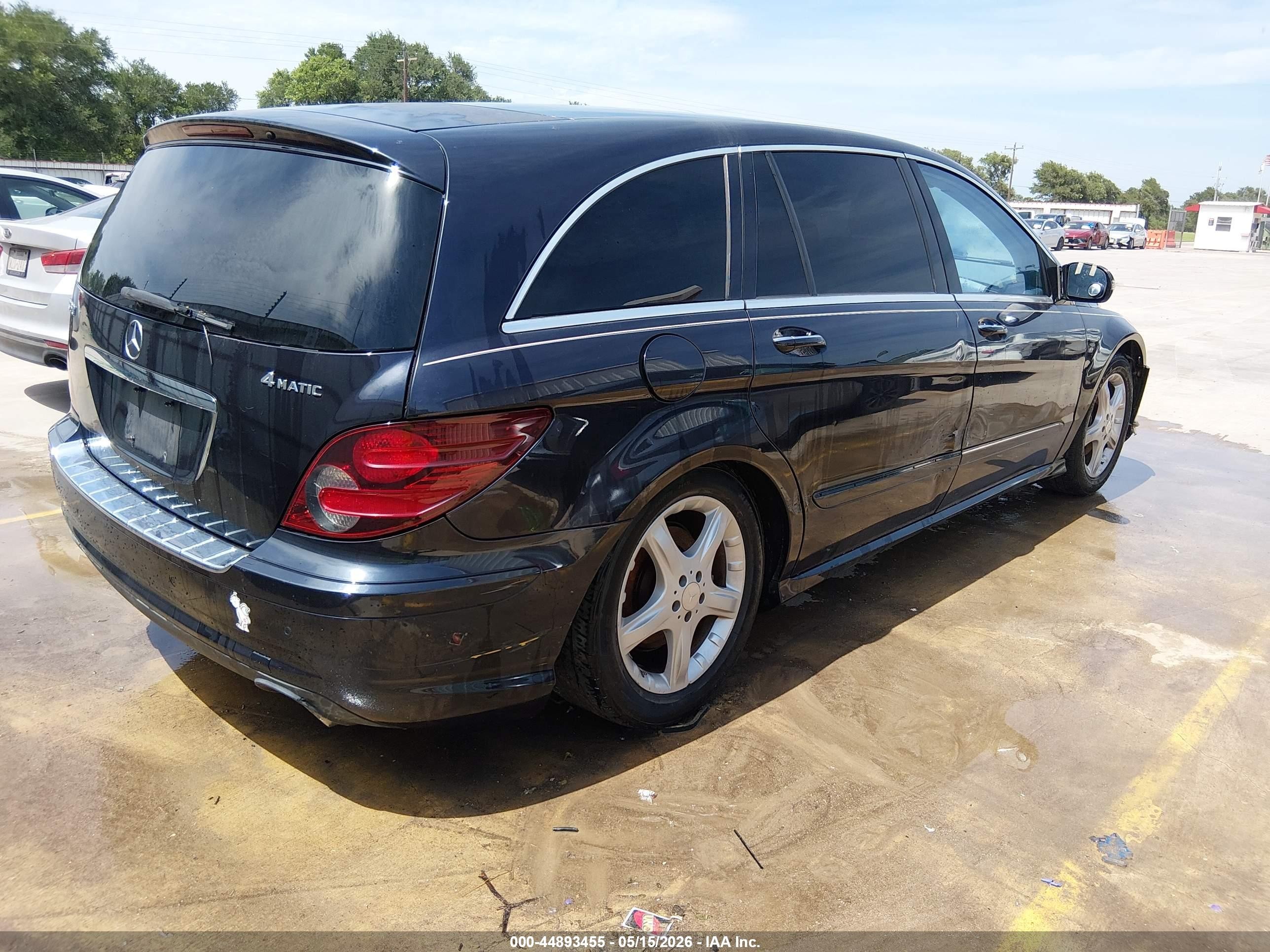 2009 Mercedes-benz R 350 4matic Navy vin: 4JGCB65E79A098042