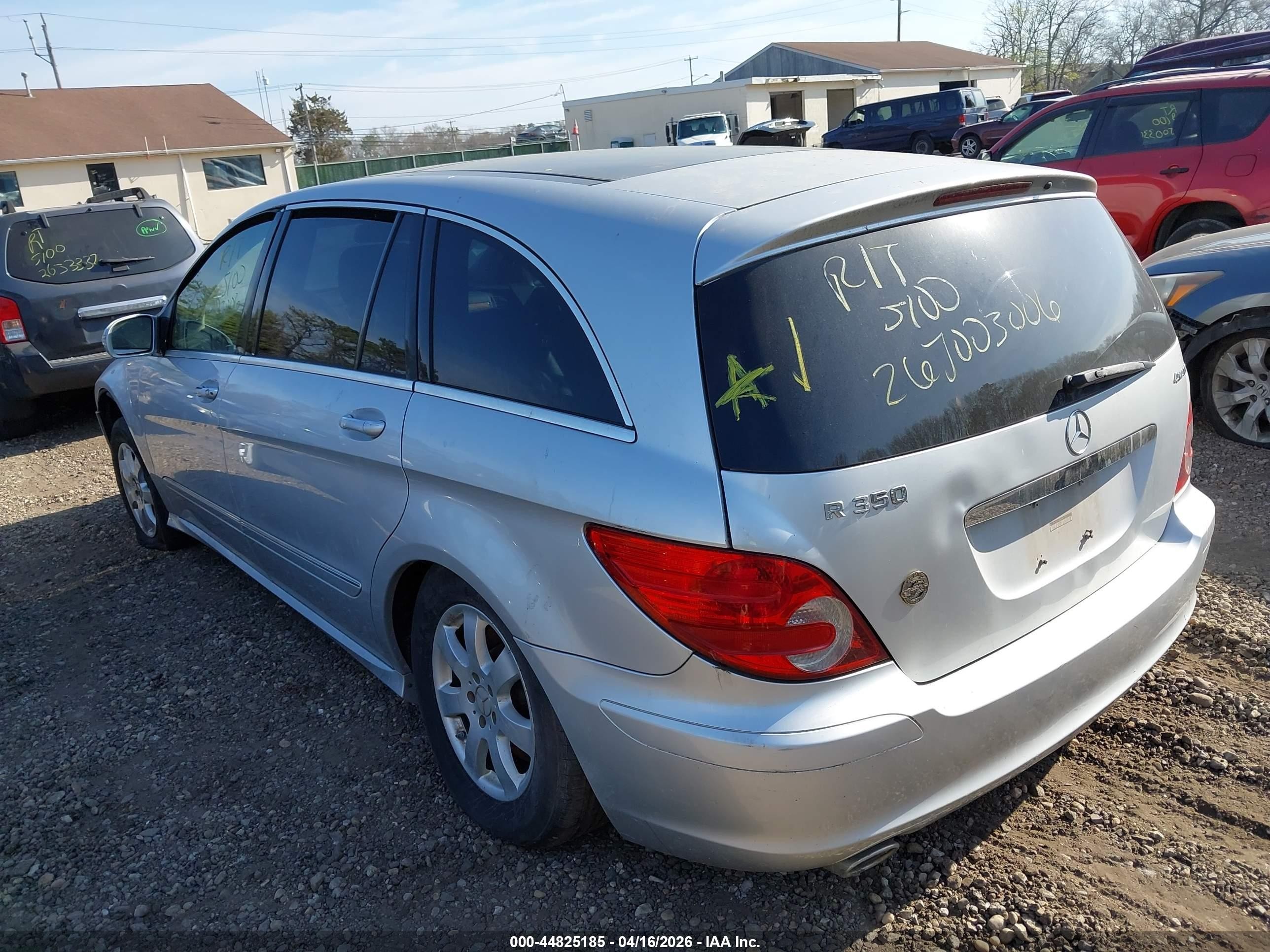 2007 Mercedes-benz R 350 4matic Gray vin: 4JGCB65E87A042981
