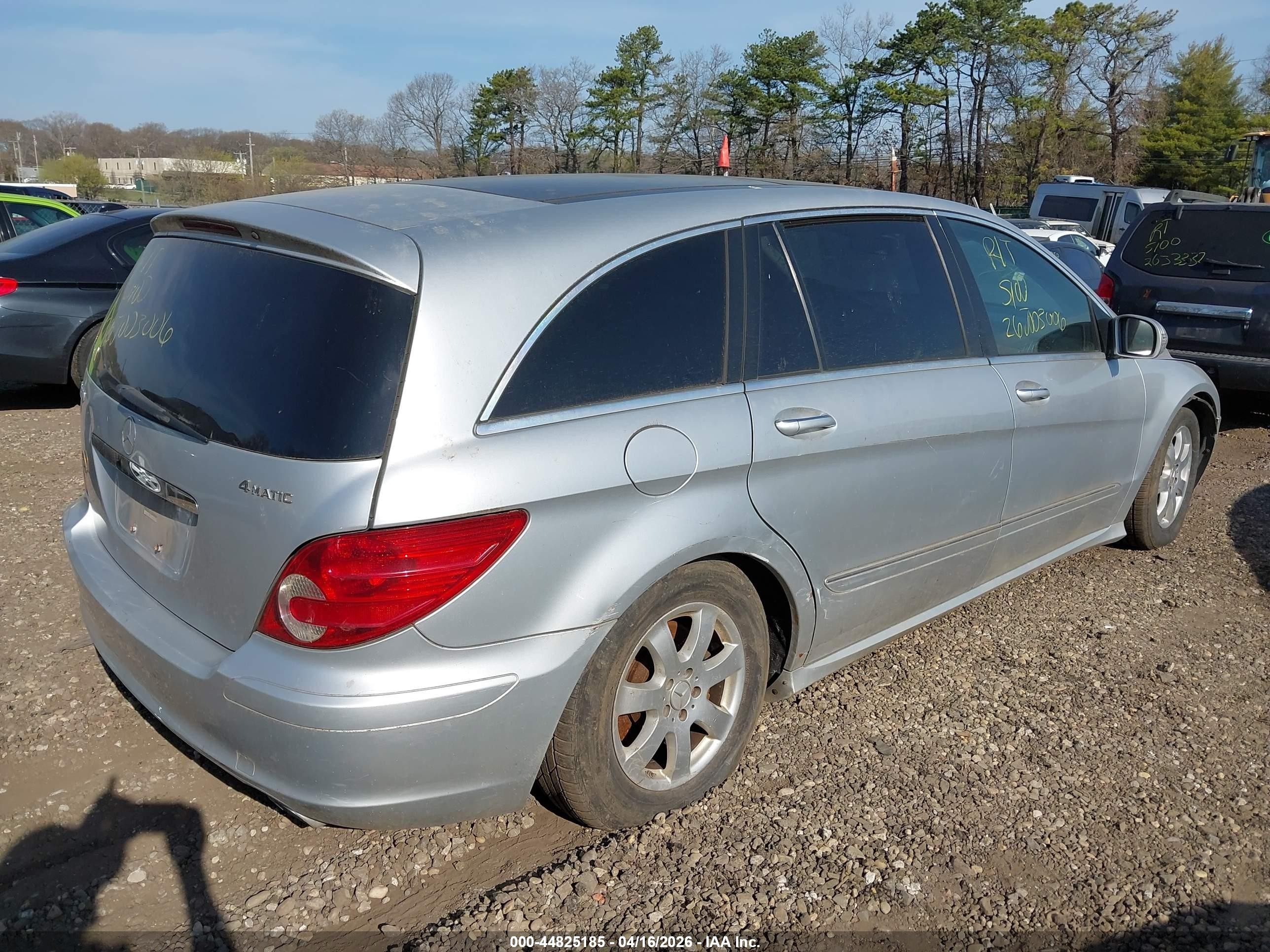 2007 Mercedes-benz R 350 4matic Gray vin: 4JGCB65E87A042981