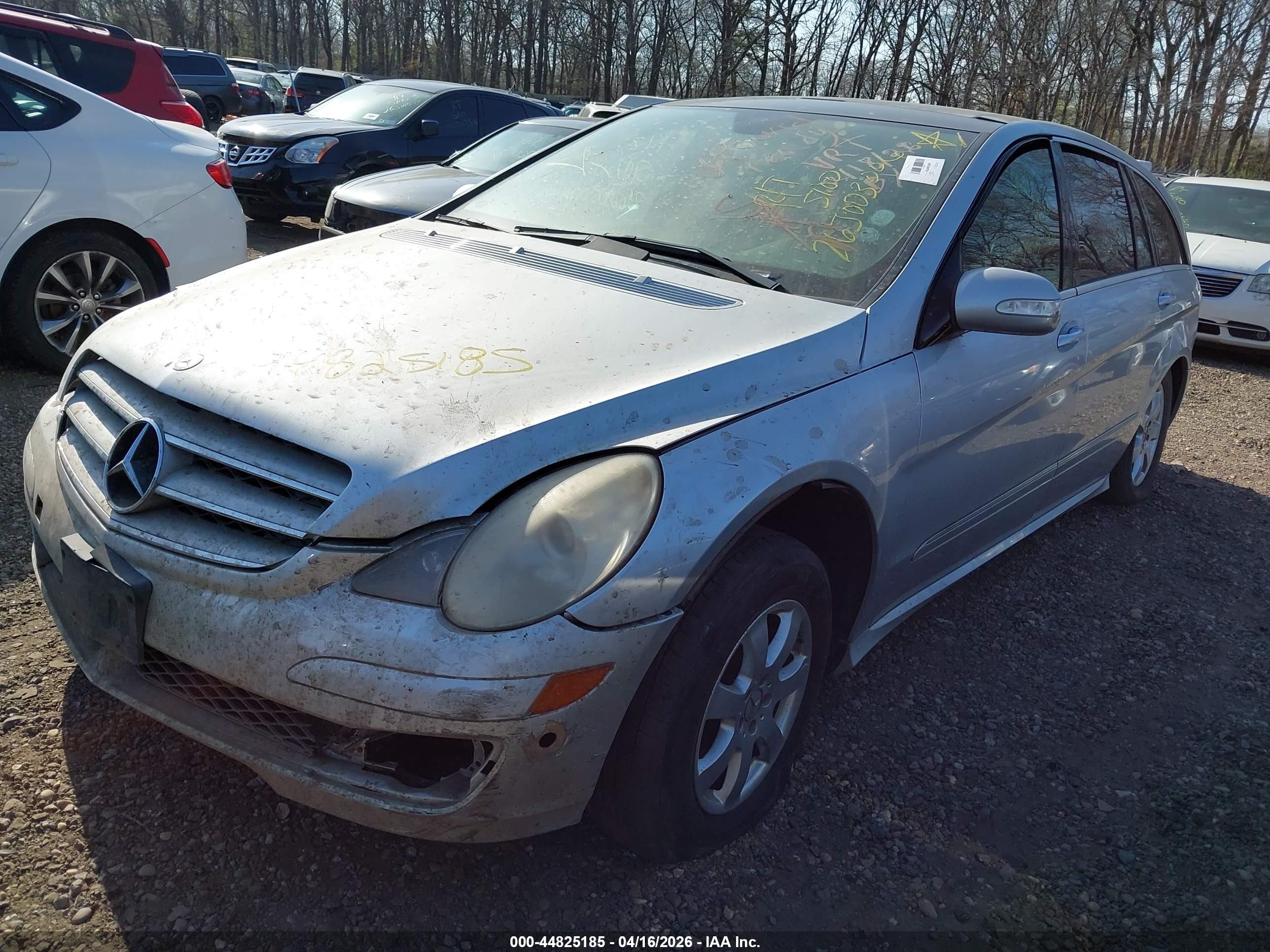 2007 Mercedes-benz R 350 4matic Gray vin: 4JGCB65E87A042981